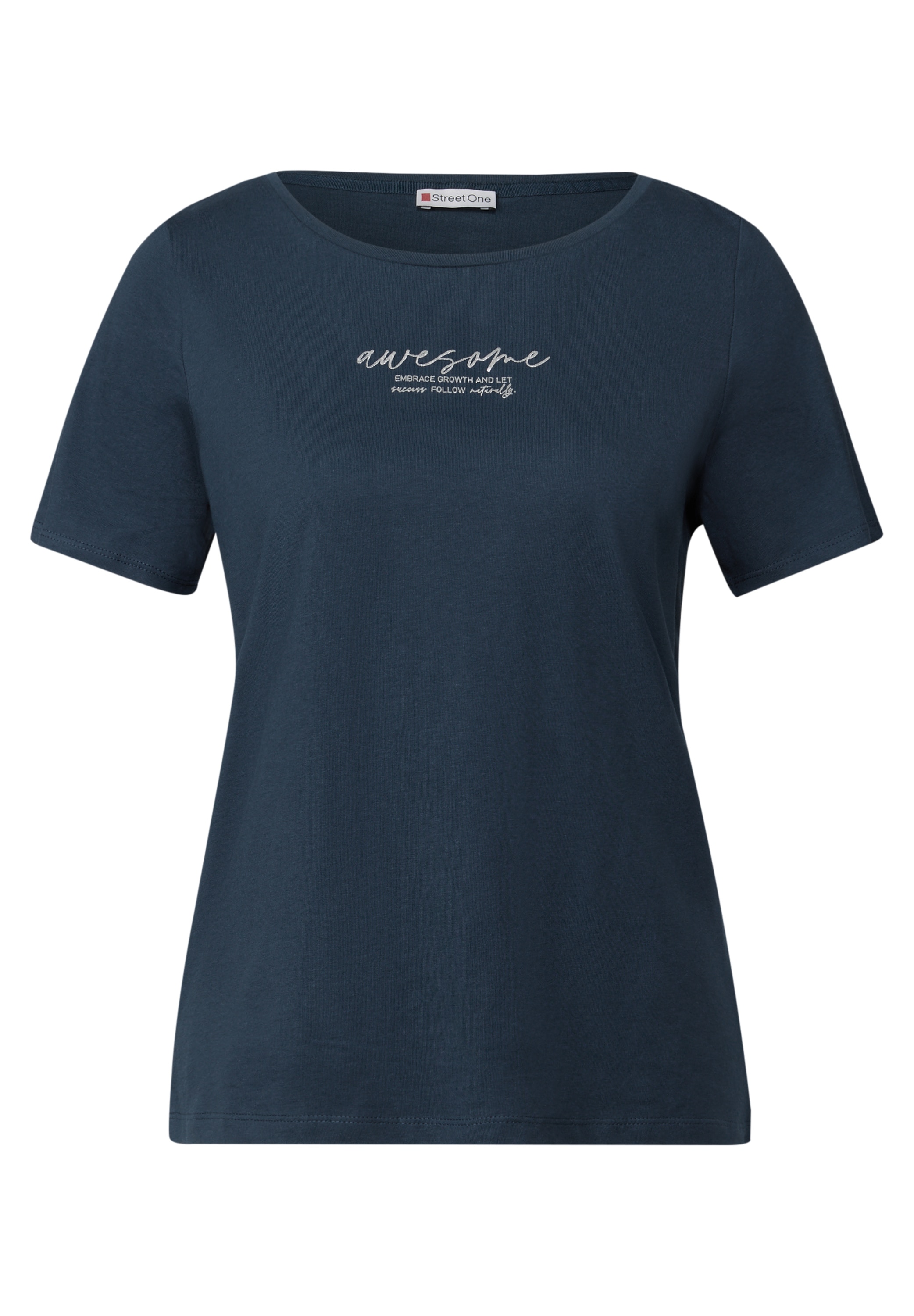 STREET ONE T-Shirt, aus reiner Baumwolle
