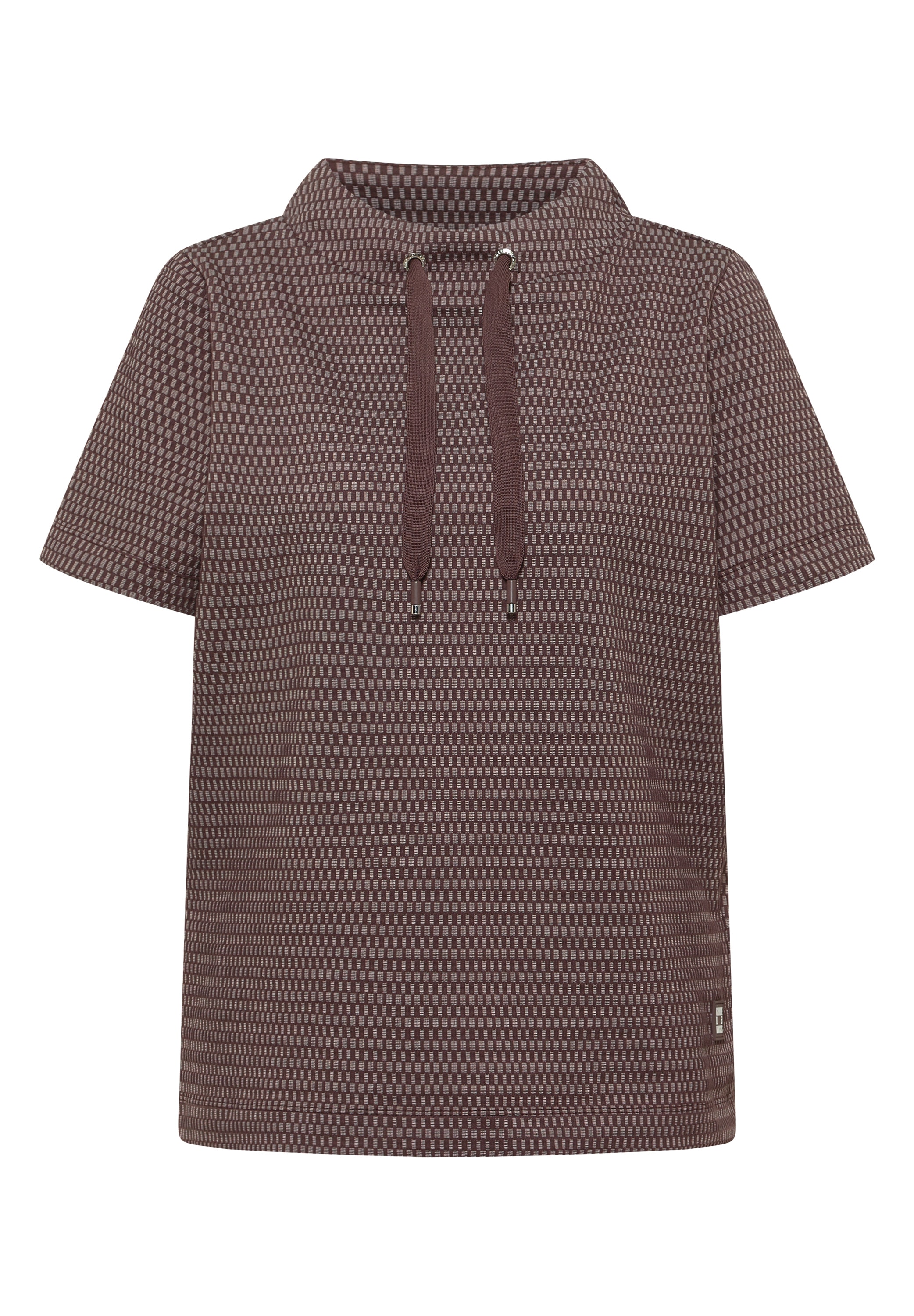 Cecil Kurzarmshirt in Two-Tone-Optik