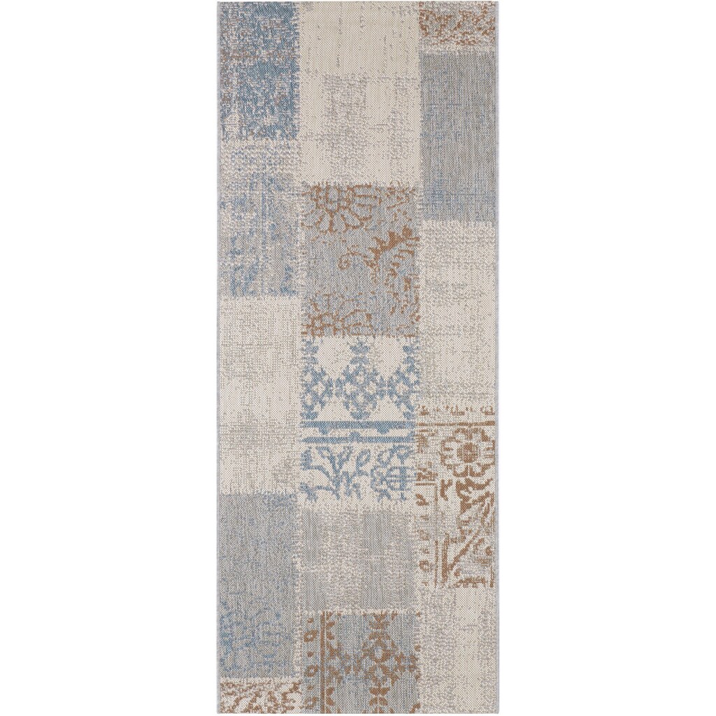 Wohnen Teppiche NORTHRUGS Läufer »Symi«, rechteckig, 8 mm Höhe, In/-Outdoor geeignet, Patchwork Design, Wohnzimmer, Balkon, Terr Wohnen Teppiche NORTHRUGS Läufer »Symi«, rechteckig, 8 mm Höhe, In/-Outdoor geeignet, Patchwork Design, Wohnzimmer, Balkon, Terr