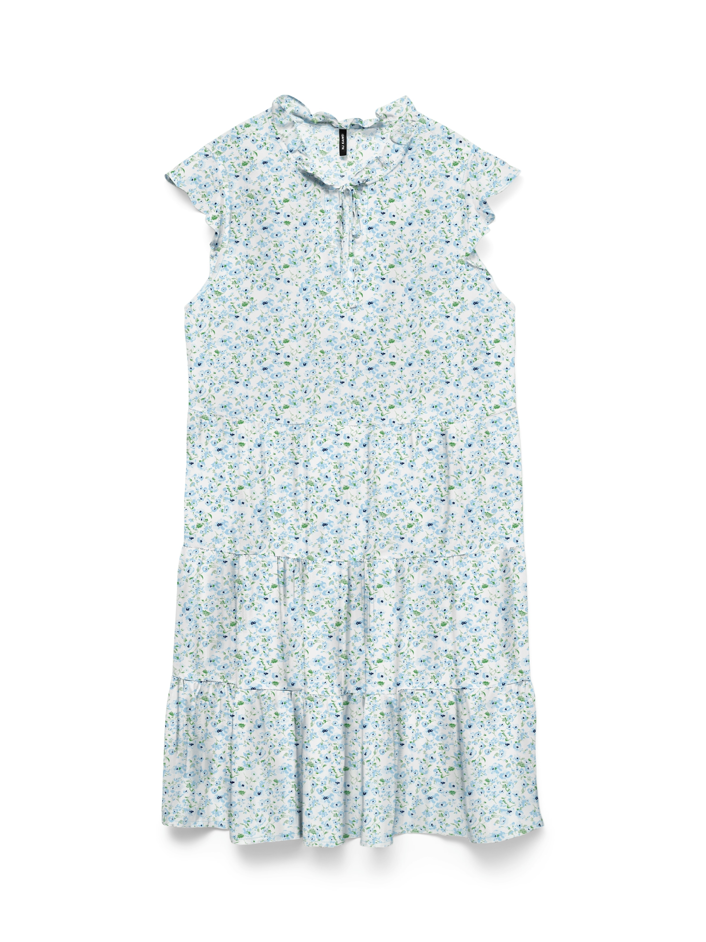 Vero Moda Minikleid »VMALBA SS SHORT TIE DRESS WVN NOOS« Viskose