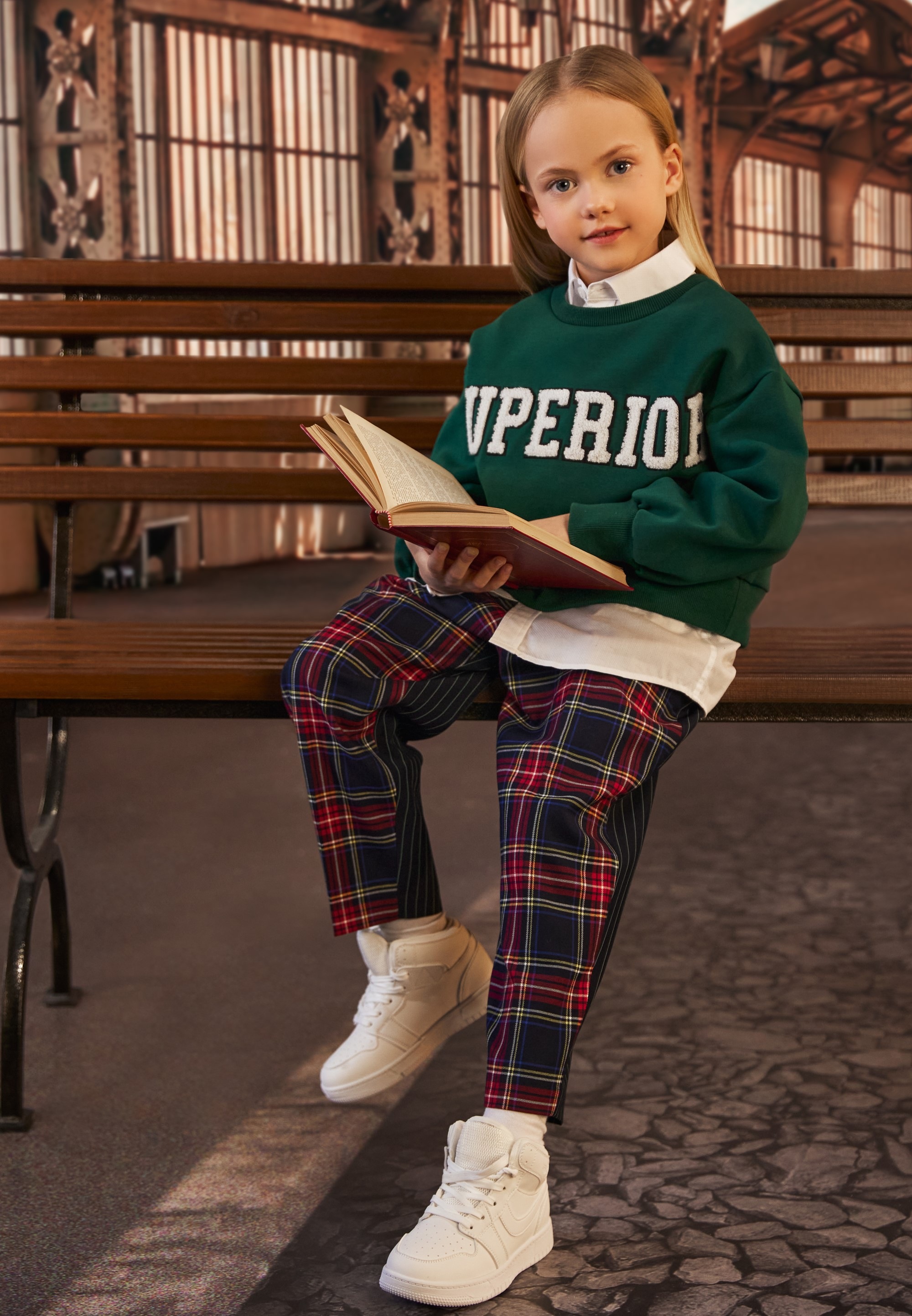 Gulliver Sweatshirt, mit auffälligem Schriftzug
