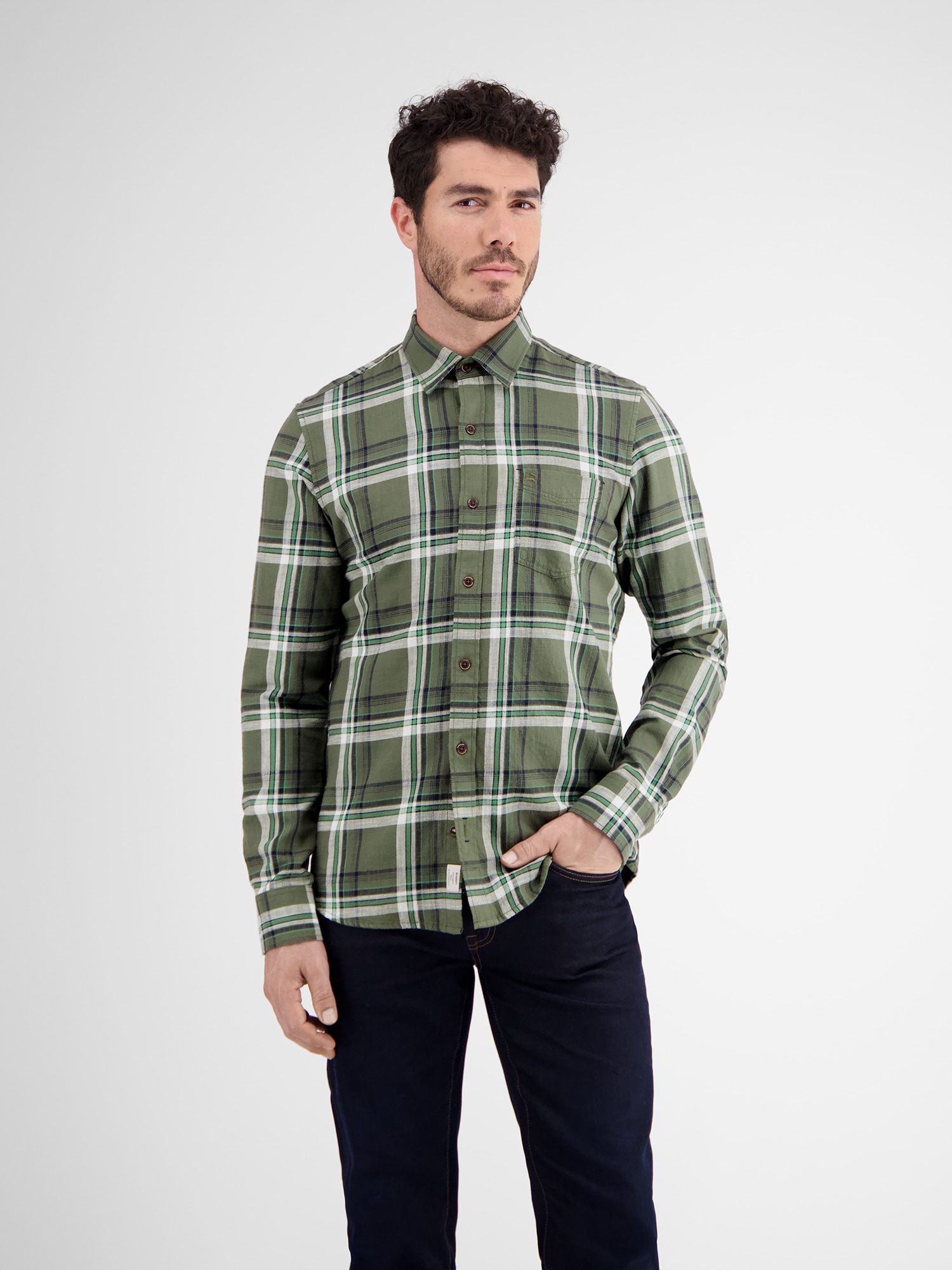 LERROS Karohemd "Karohemd SLUBCHECK" günstig online kaufen