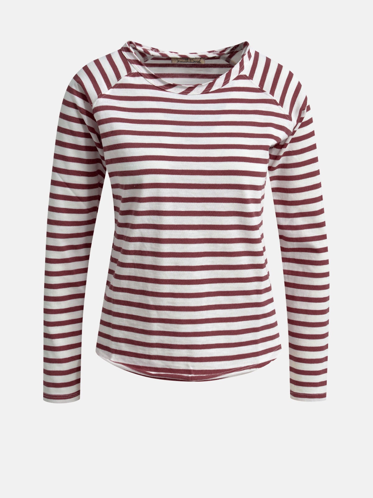 Smith & Soul Rundhalsshirt aus Baumwolle günstig online kaufen