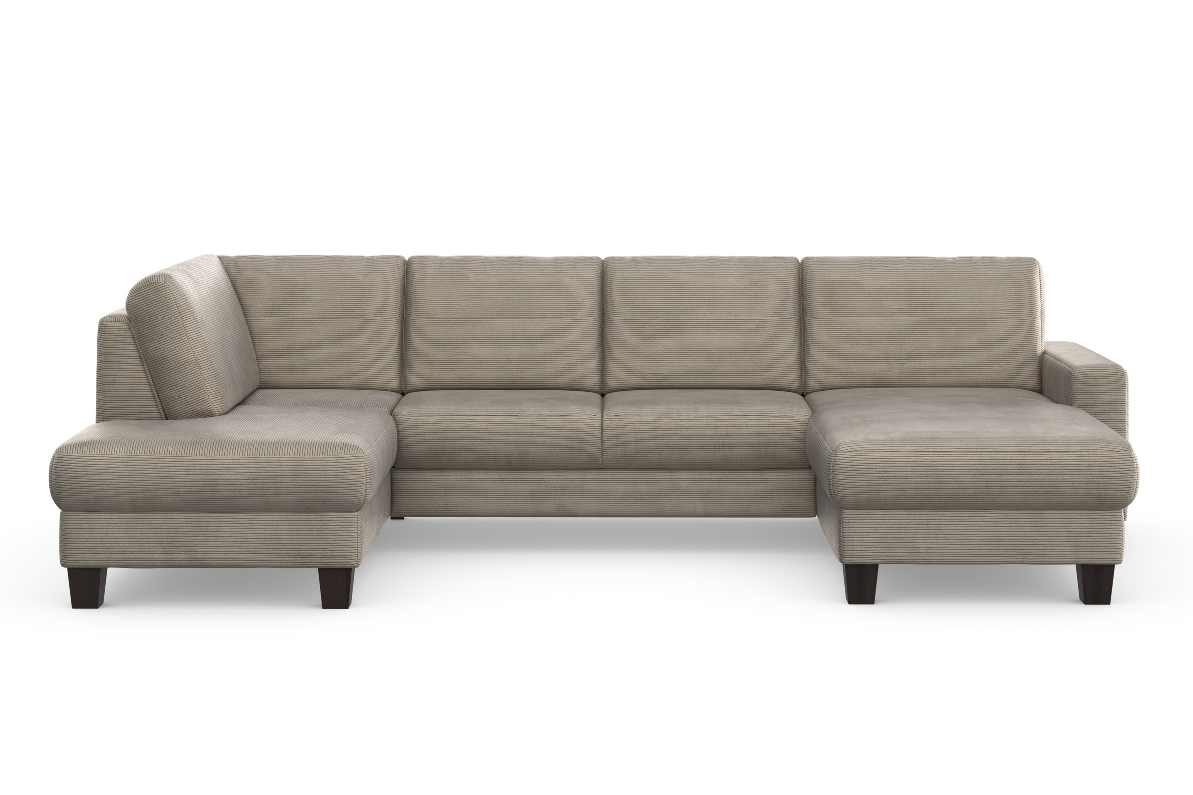 Home affaire Wohnlandschaft "Summer U-Form" mit oder ohne Bettfunktion und günstig online kaufen