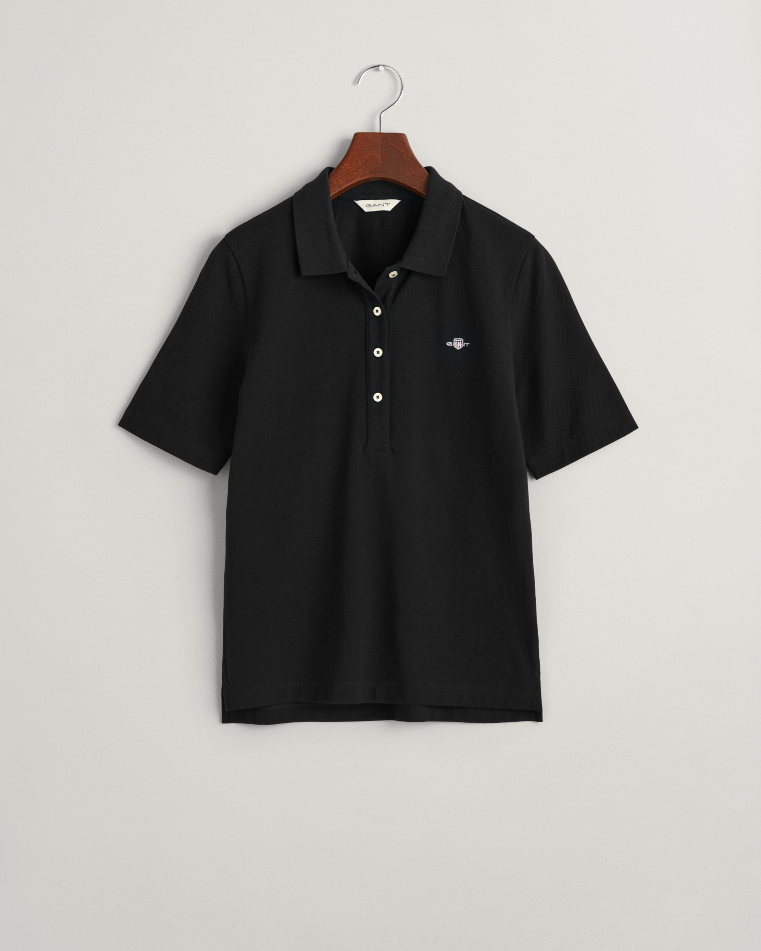 Gant Poloshirt »SLIM SHIELD KA PIQUE POLO«, mit grafischer Logostickerei auf der Brust