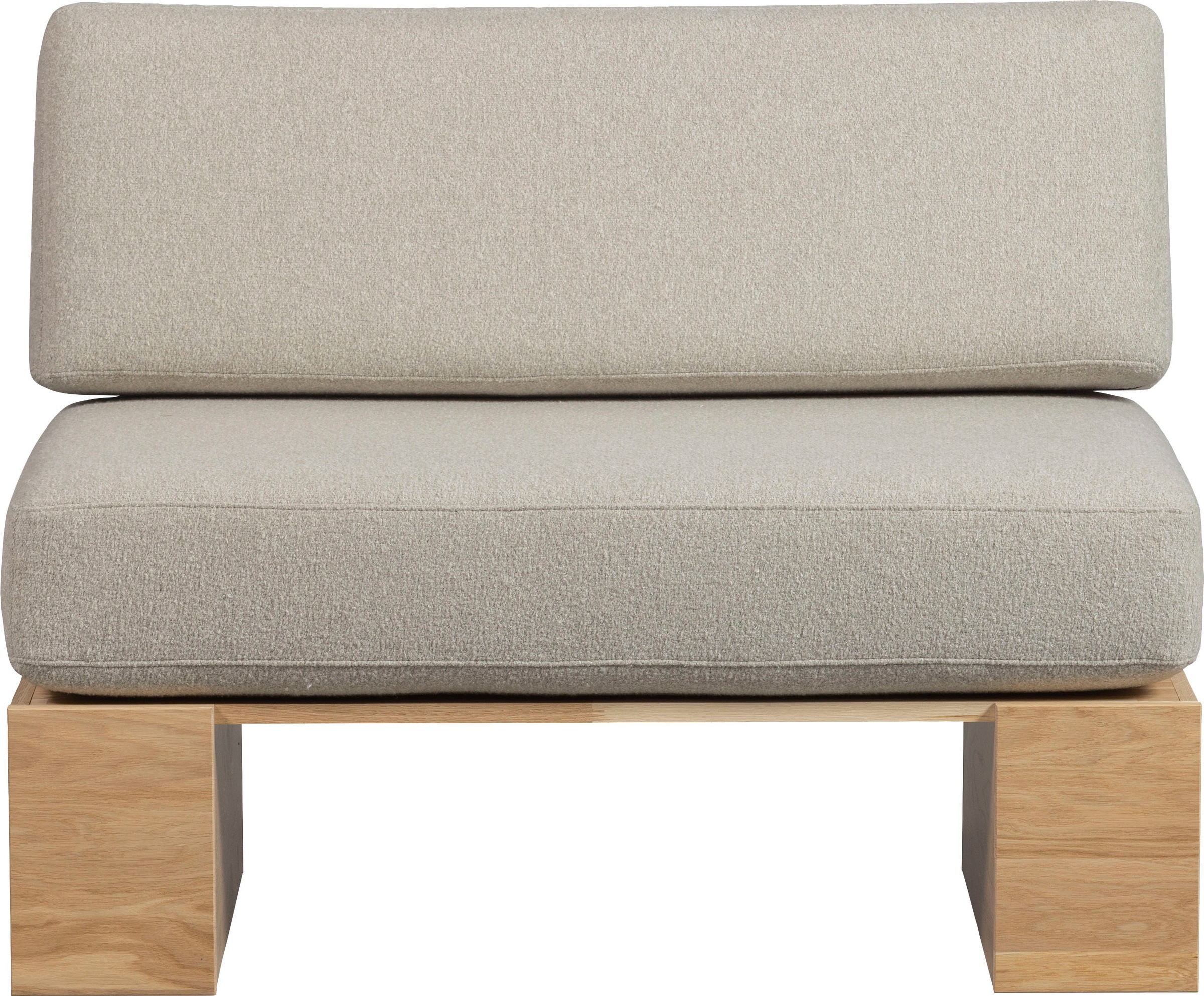 WOOOD "Dine" Sitzbank, mit bequemen Sitzkissen, Breite 200 cm günstig online kaufen