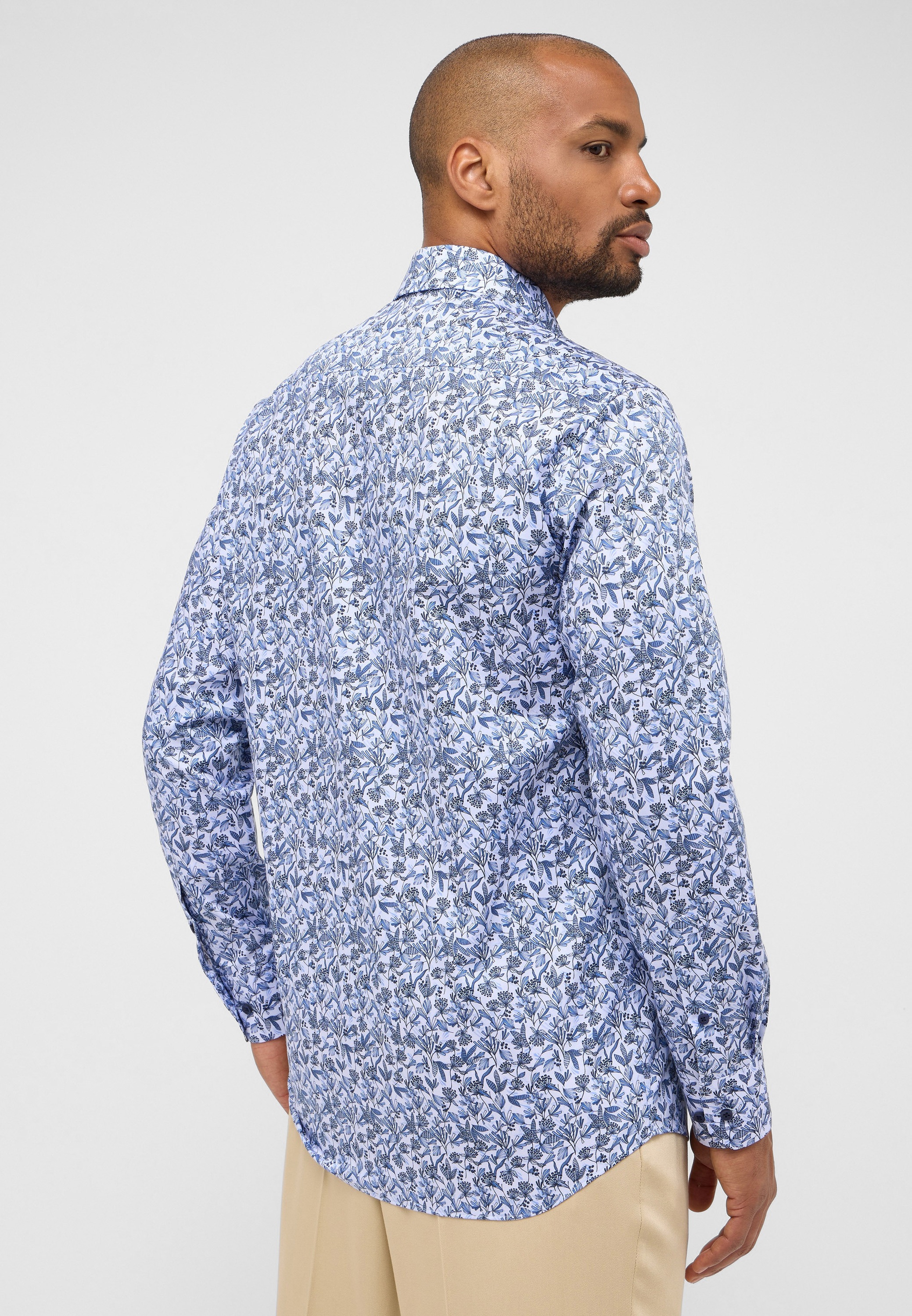 Eterna Langarmhemd "MODERN FIT" NON IRON (bügelfrei) günstig online kaufen