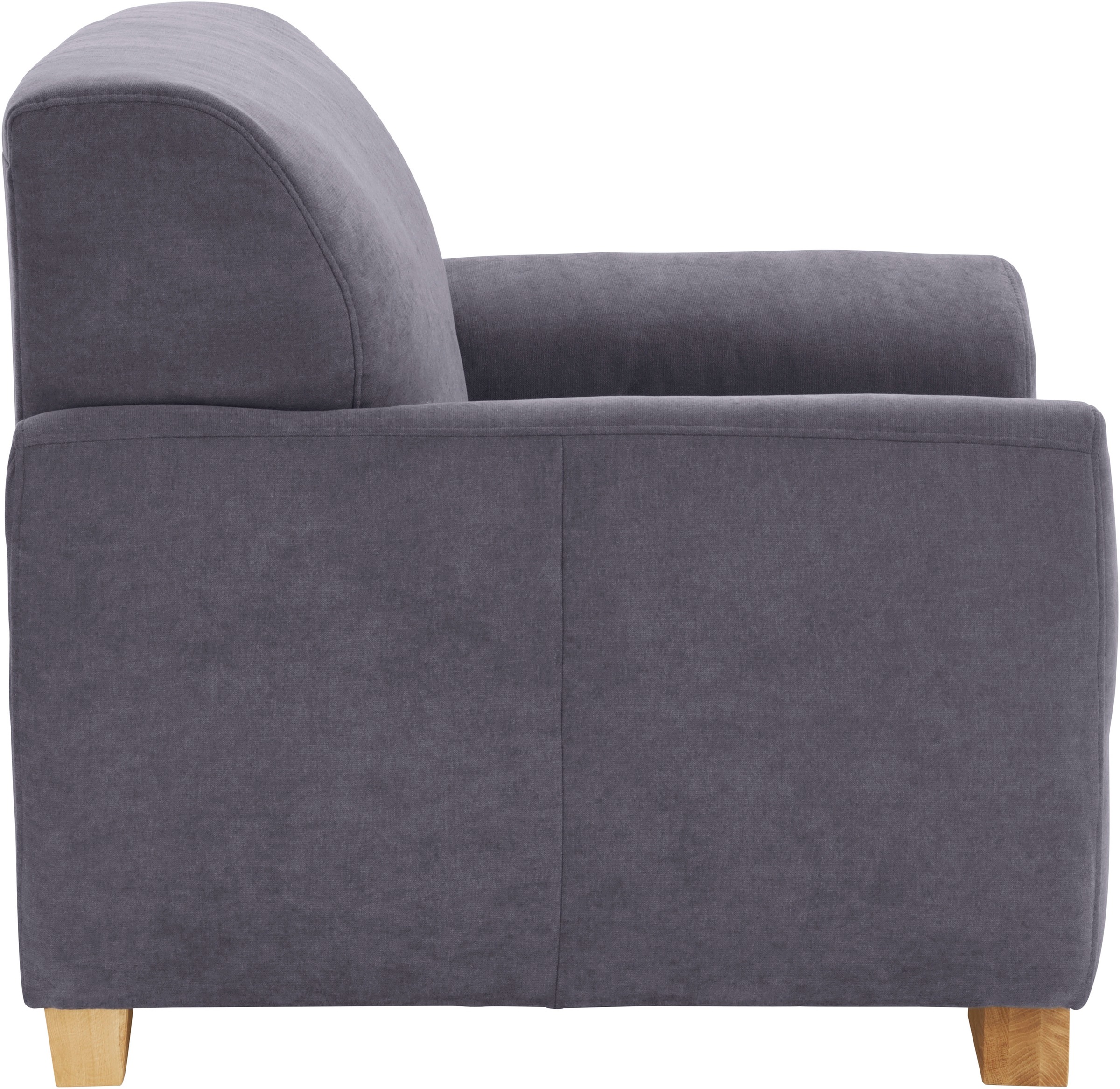 DOMO collection Sessel »Incanto, kubische Formensprache, komfortabel, flache Armlehnen«