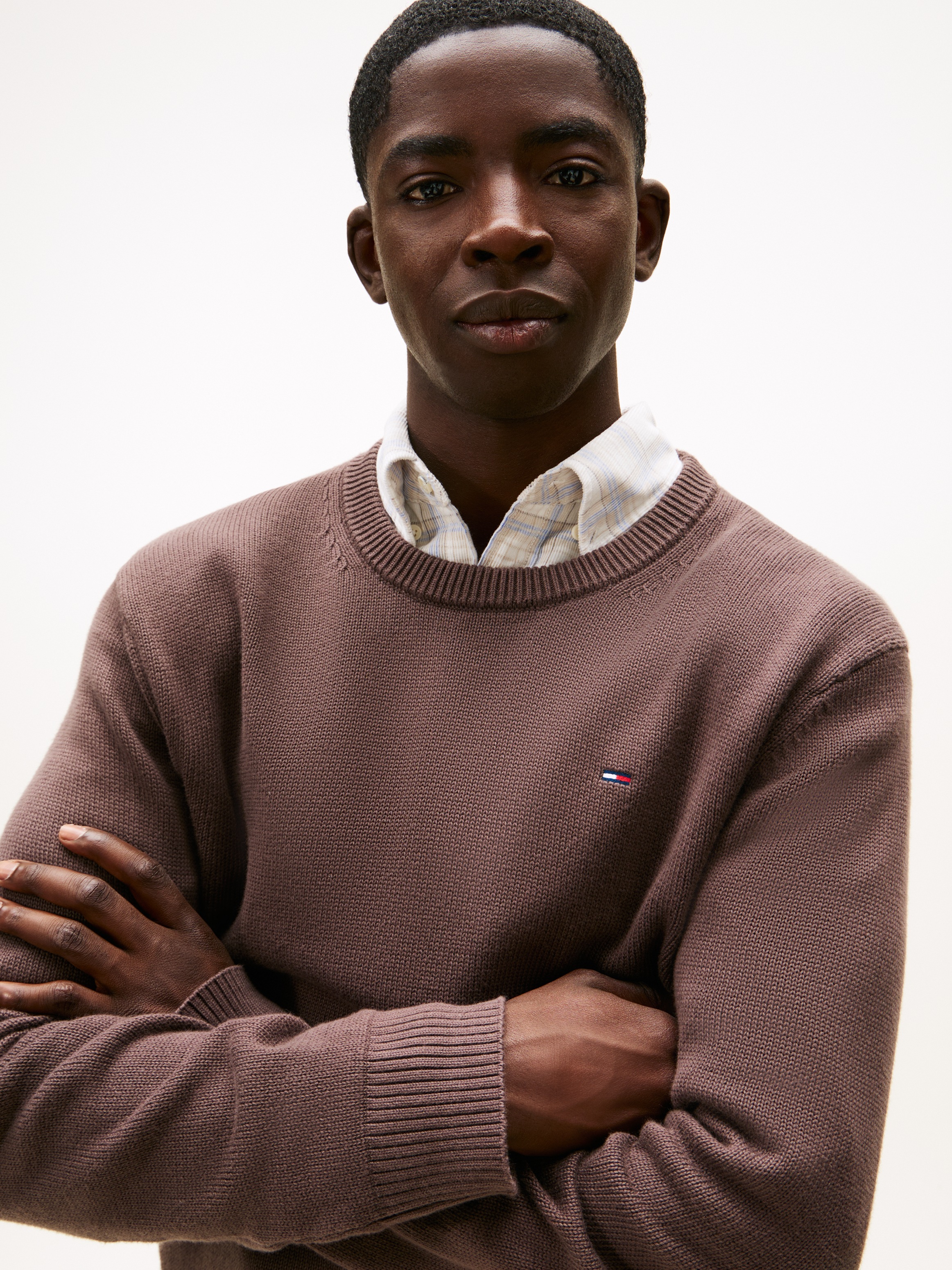 Tommy Jeans Rundhalspullover Slim fit mit Rundhalsausschnitt günstig online kaufen