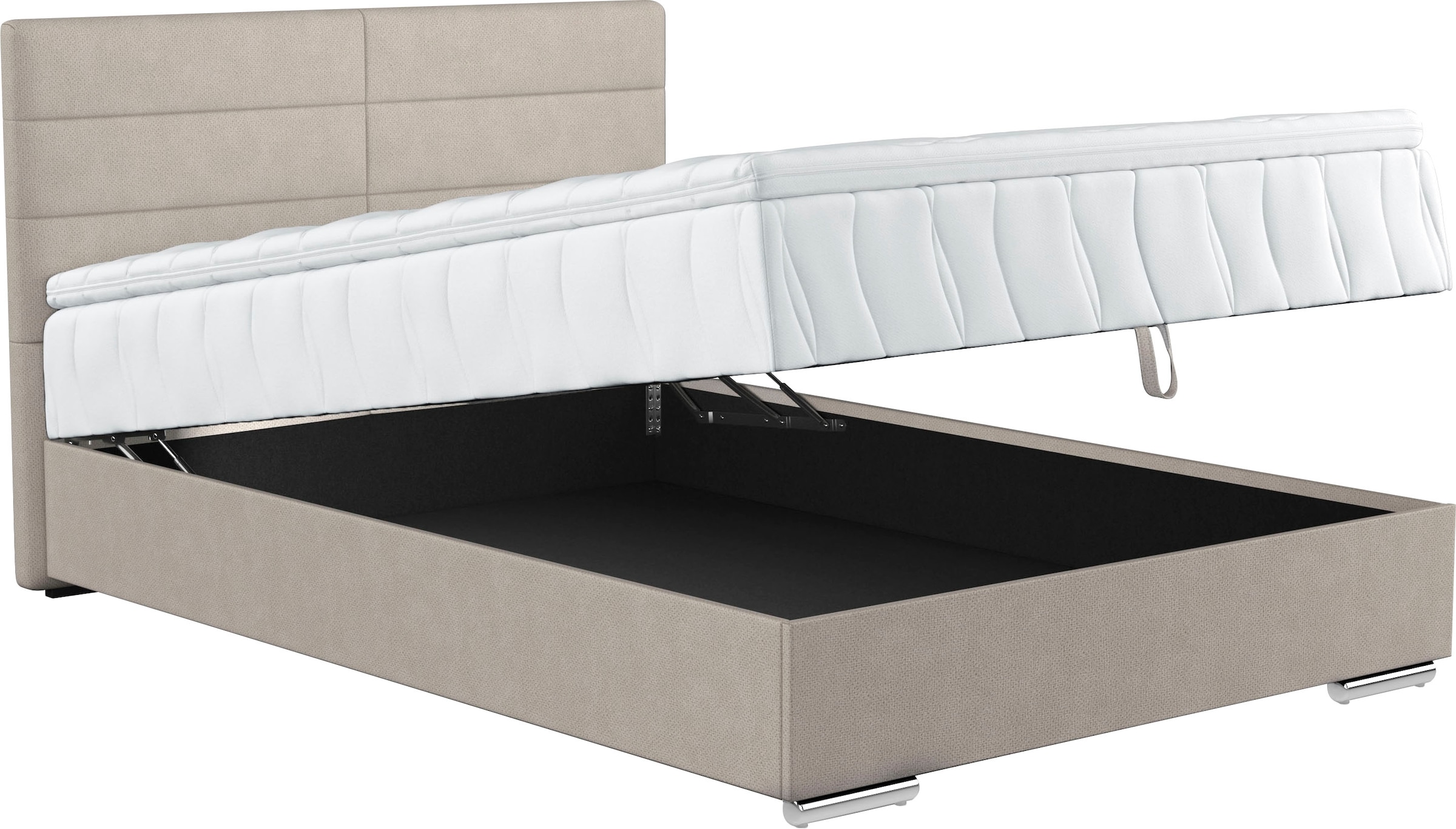 COTTA Boxbett »Tom«, mit Bettkasten, Topper und Zierkissen