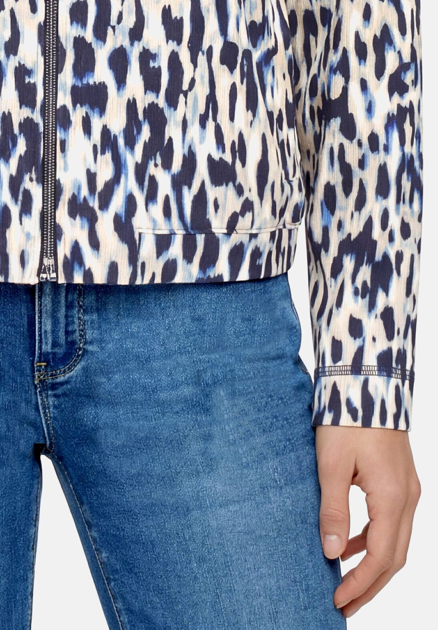 Betty Barclay Sweatjacke »Damen mit Rippenstruktur«