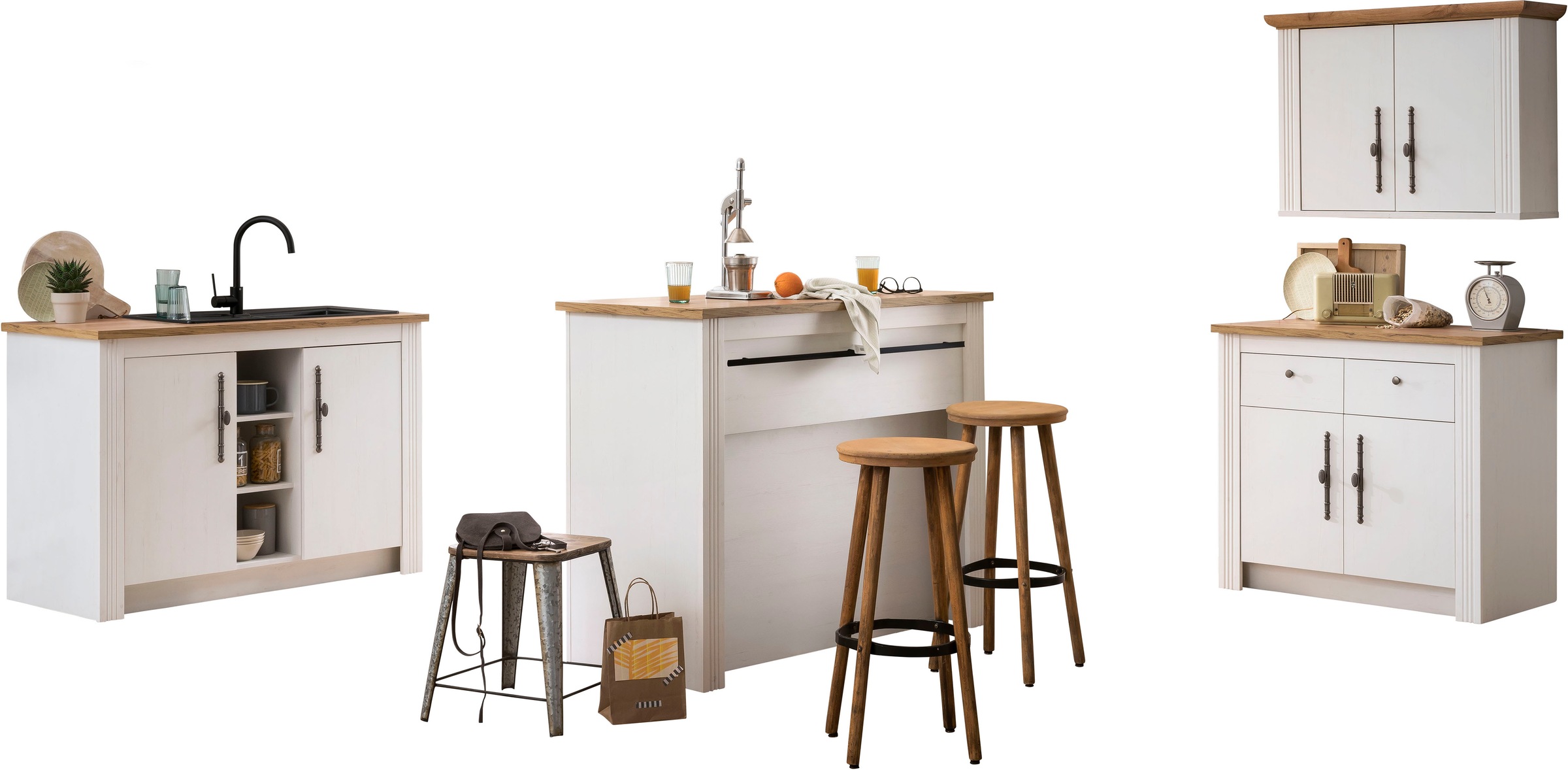 OTTO home Küche "KS-Westminster" Breite 226 cm, ohne E-Geräte günstig online kaufen