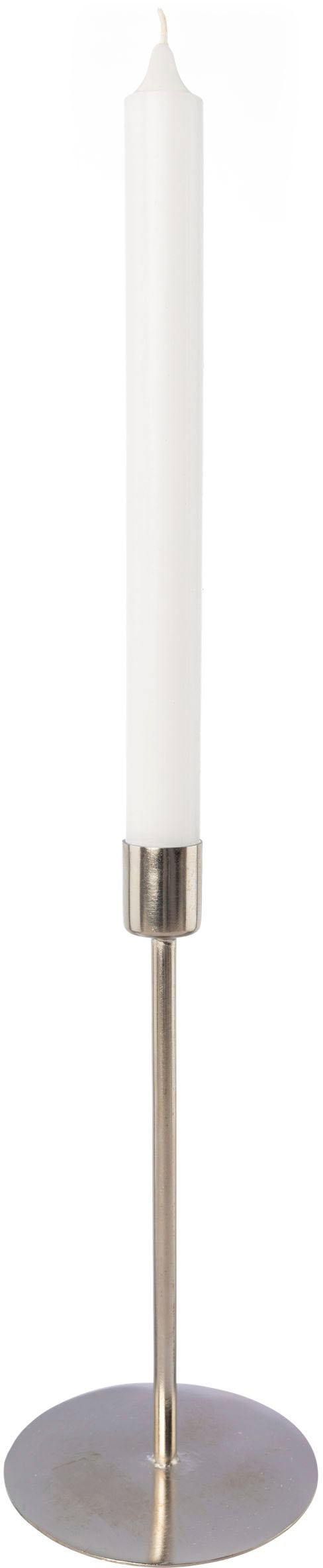 Leonique Kerzenhalter 2 »Stabkerzenhalter Stil BAUR Metall, Freya«, (Set, minimalistischen bestellen im | St.), aus