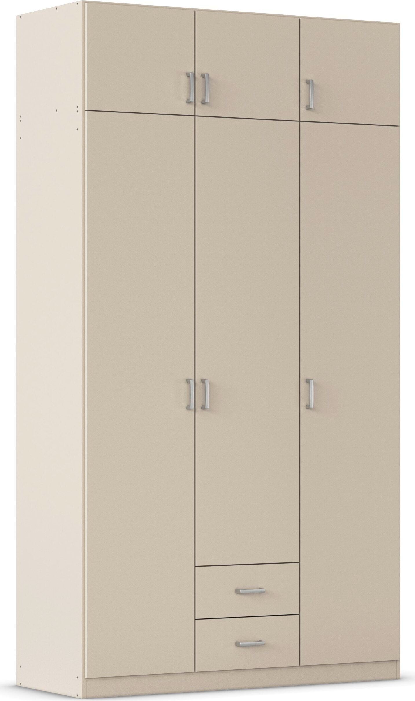 rauch "Schrank Garderobe Wäscheschrank GAMMA in 4 Breiten 91-226 cm" 3 verschiedene Ausstattungen BASIC/CLASSIC/PREMIUM (inkl. SOFT-CLOSE), mit Schubladen und Schrankaufsatz, schlichtes Design MADE IN GERMANY