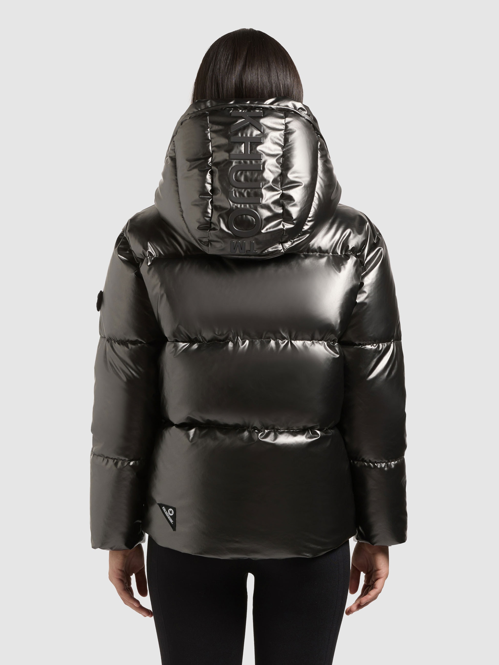 khujo Steppjacke »DEVINA3 SHINY« mit Kapuze