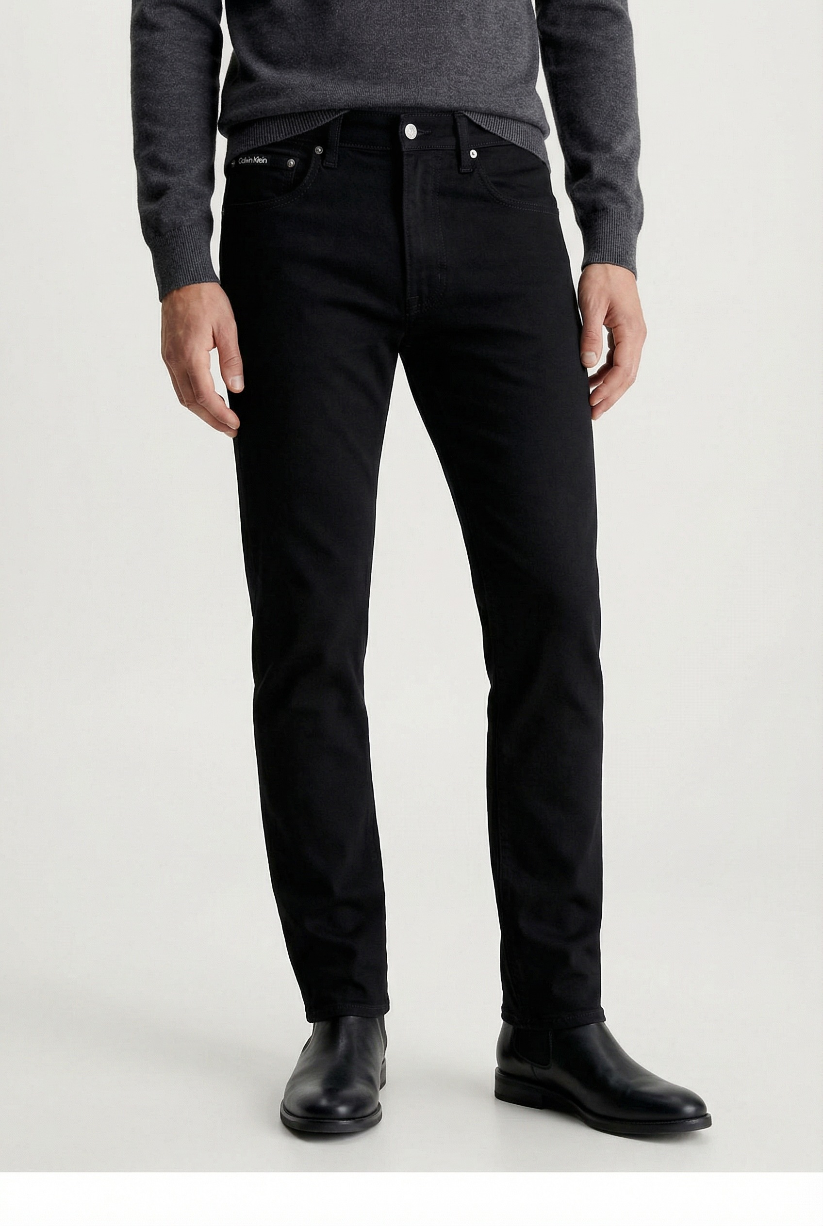 Calvin Klein Jeans Skinny-fit-Jeans "SKINNY" mit Leder-Badge günstig online kaufen