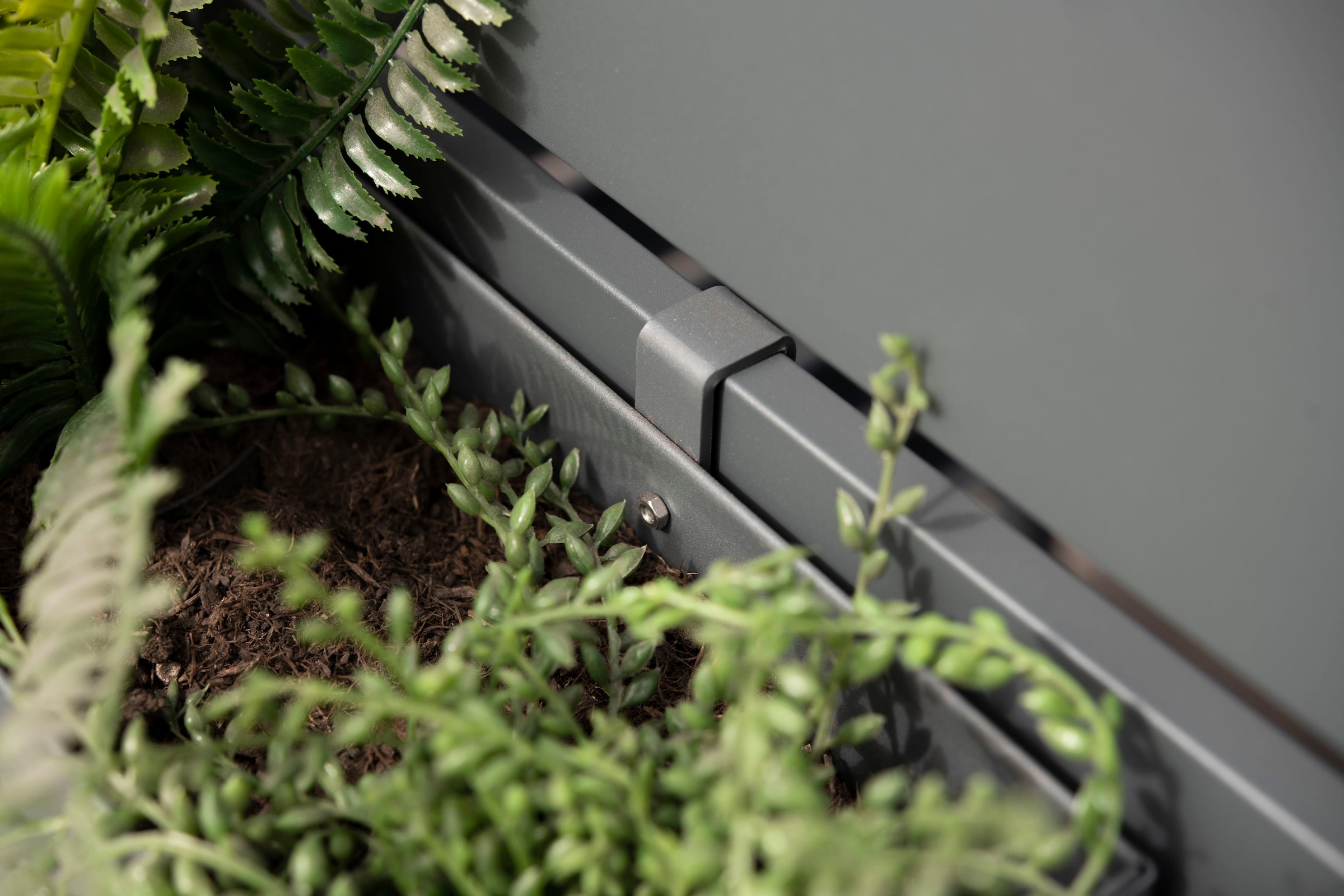 WESTMANN Blumenkasten »Planum«, aus pulverbeschichtetem Stahlblech