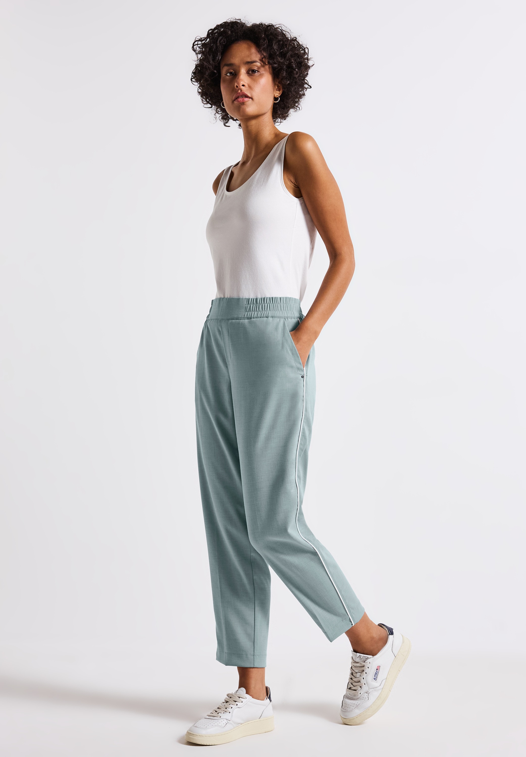 Thumbnail - STREET ONE Jogger Pants, Middle Waist