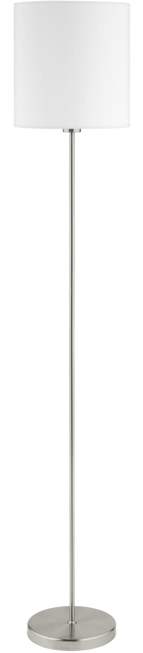 EGLO Stehlampe »PASTERI Stehlampe - Stoff - Stahl - E27 - 1X60W - IP20« E27 1 Stk. Standleuchte, Wohnzimmer, Esszimmer, Schalfzimmer, H157,5 x Ø28 cm