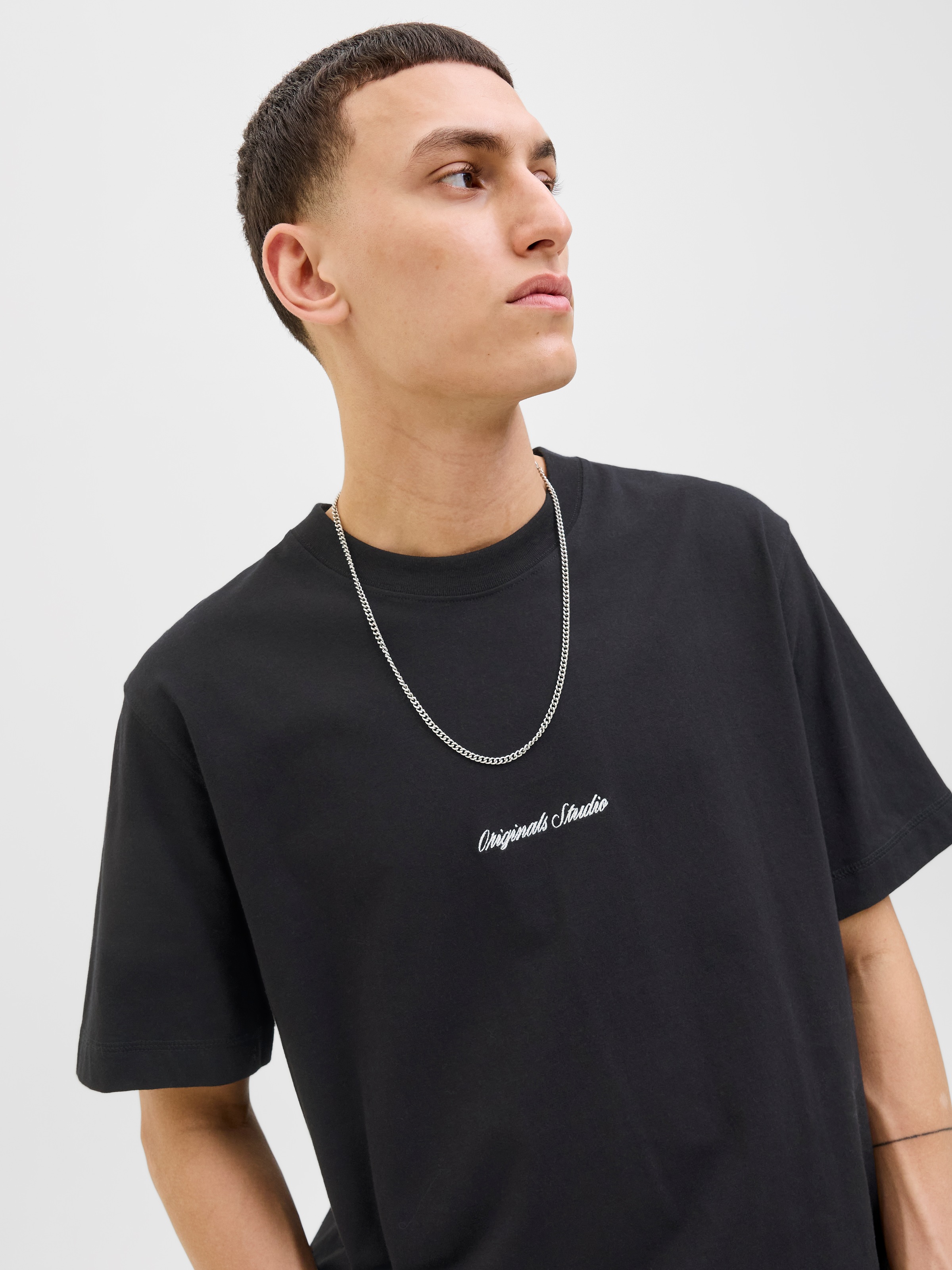 Jack & Jones Kurzarmshirt »JORNORREBRO EMB TEE SS CREW NECK NOOS«