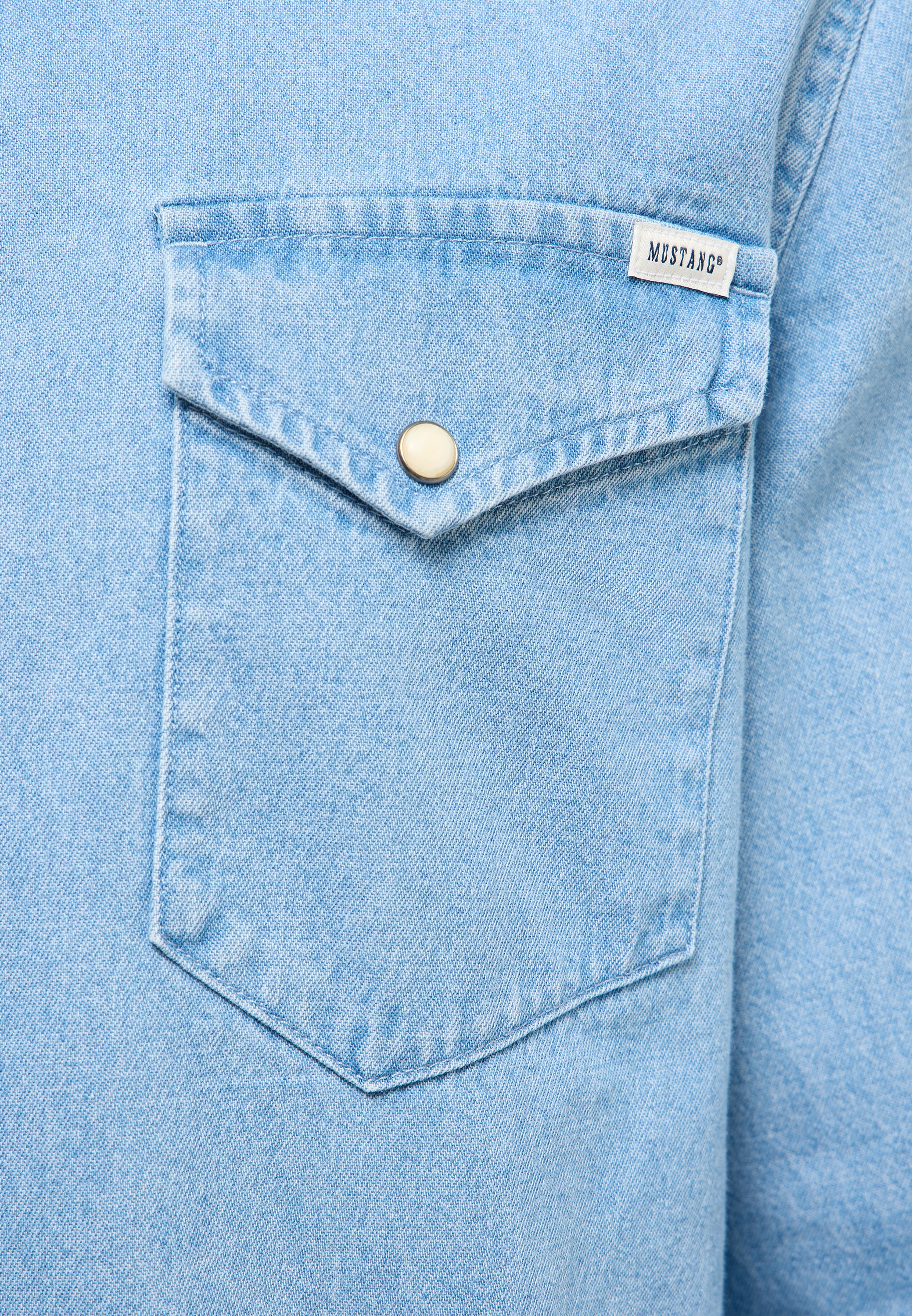 MUSTANG Langarmhemd "Herren Style Duver" günstig online kaufen