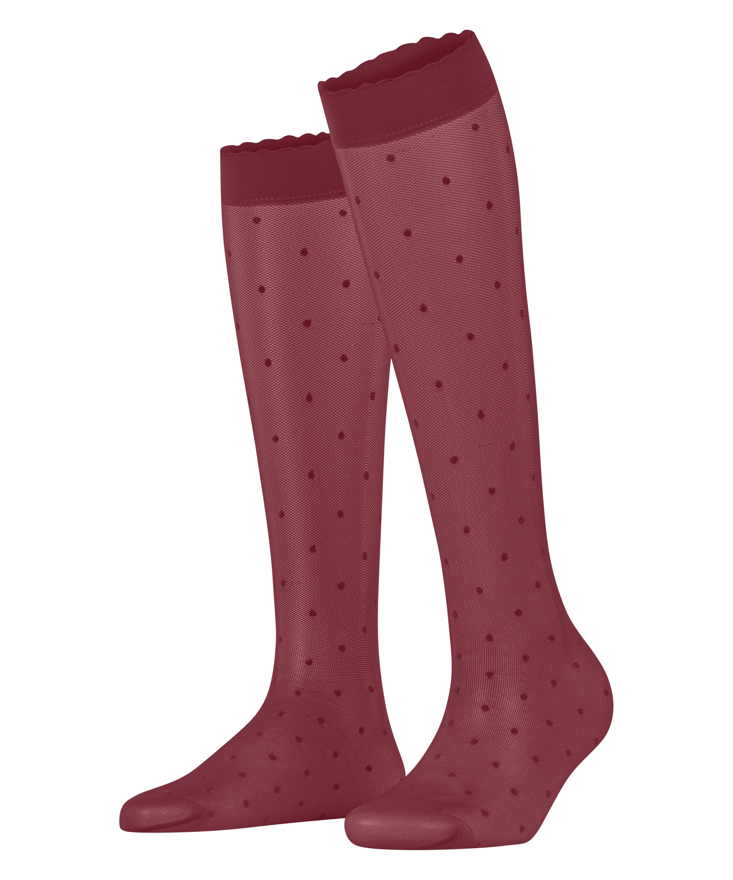FALKE Kniestrümpfe "Dot" 15 DEN 1 Paar tlg.