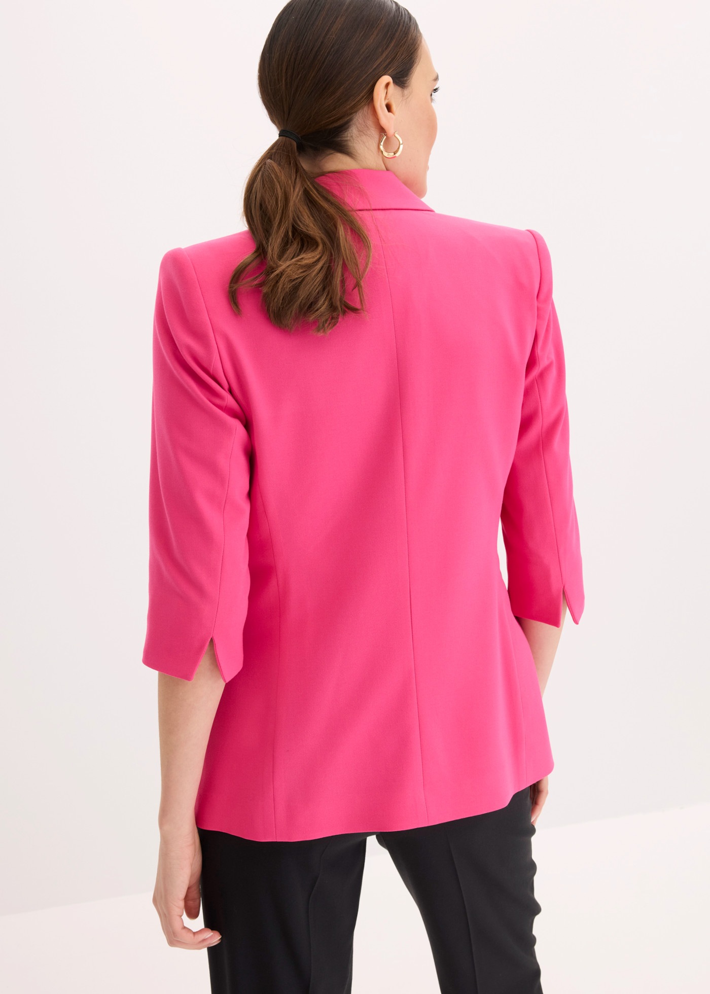 bonprix Jackenblazer mit Reverskragen, Loose Fit Passform