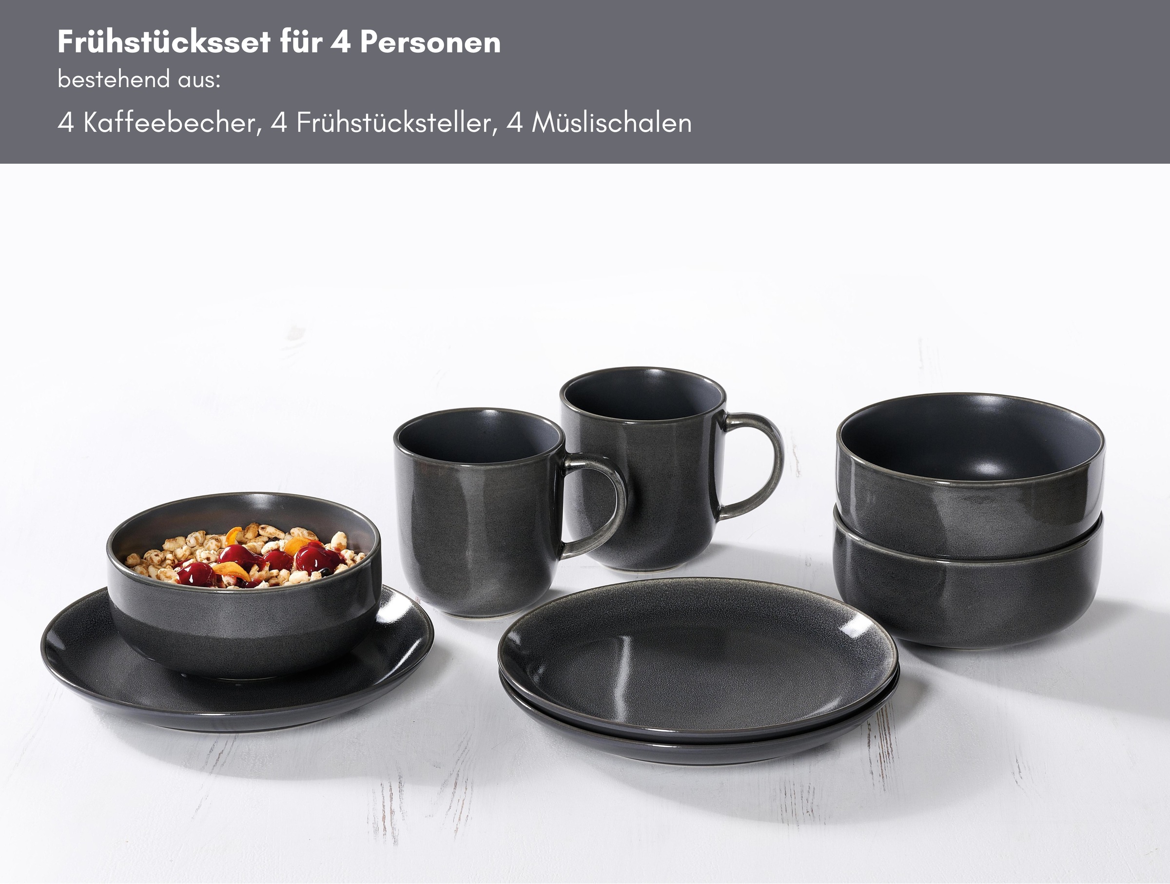 Ritzenhoff & Breker Frühstücks-Set Toledo 12-tlg.