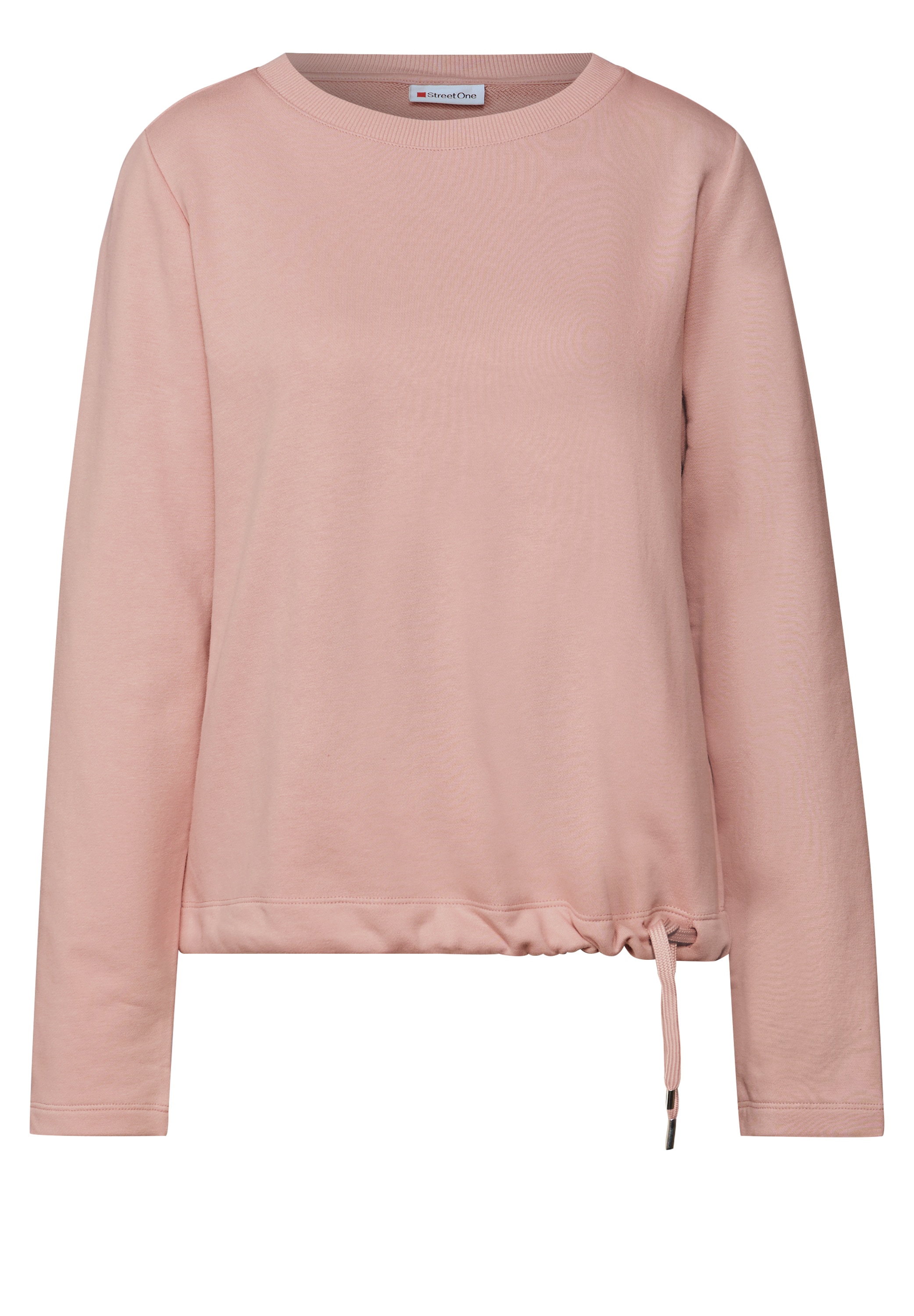 STREET ONE Sweatshirt, mit Tunnelzug am Saum