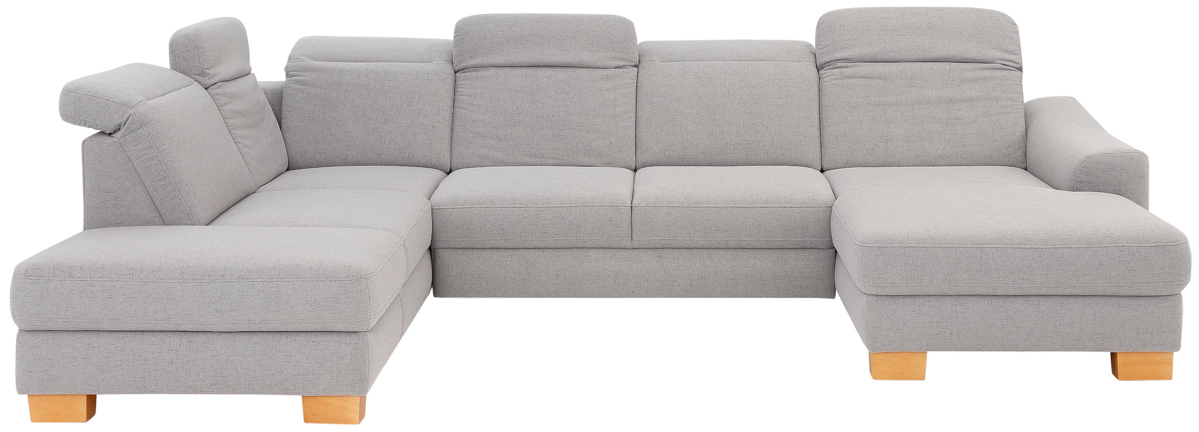 Home affaire Wohnlandschaft "Dundee U-Form" wahlweise mit Kopfteilverstellu günstig online kaufen