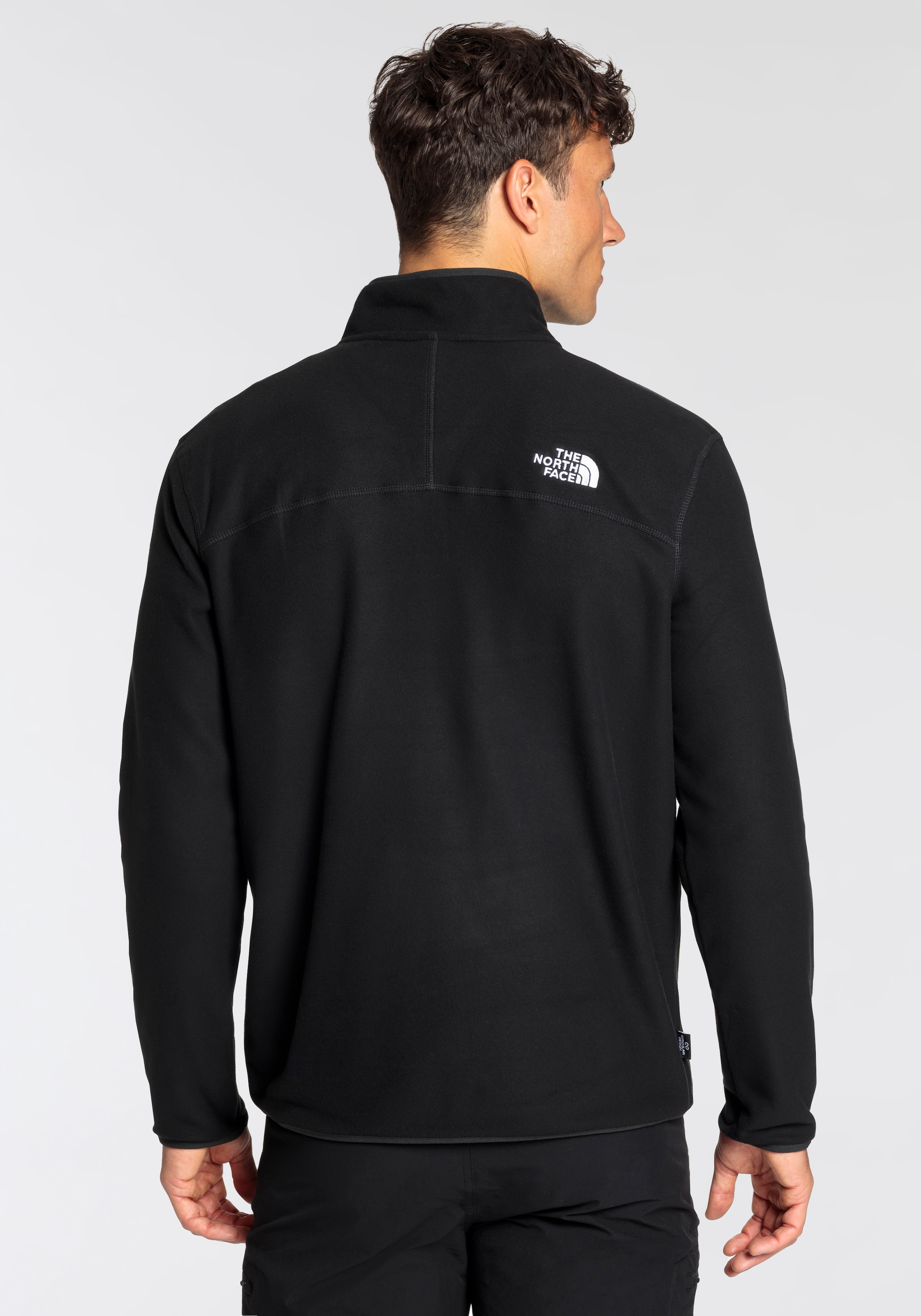 The North Face Fleecepullover »103 GLACIER FLEECE 1/4 ZIP«, mit dezenten Logostickereien