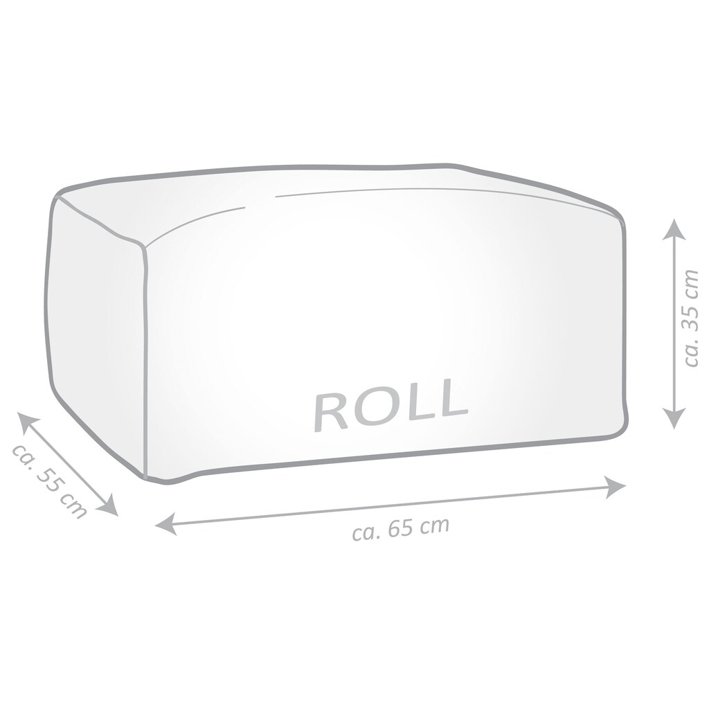 Magma Heimtex Sitzsack »Roll SHARA«, (1 St.)