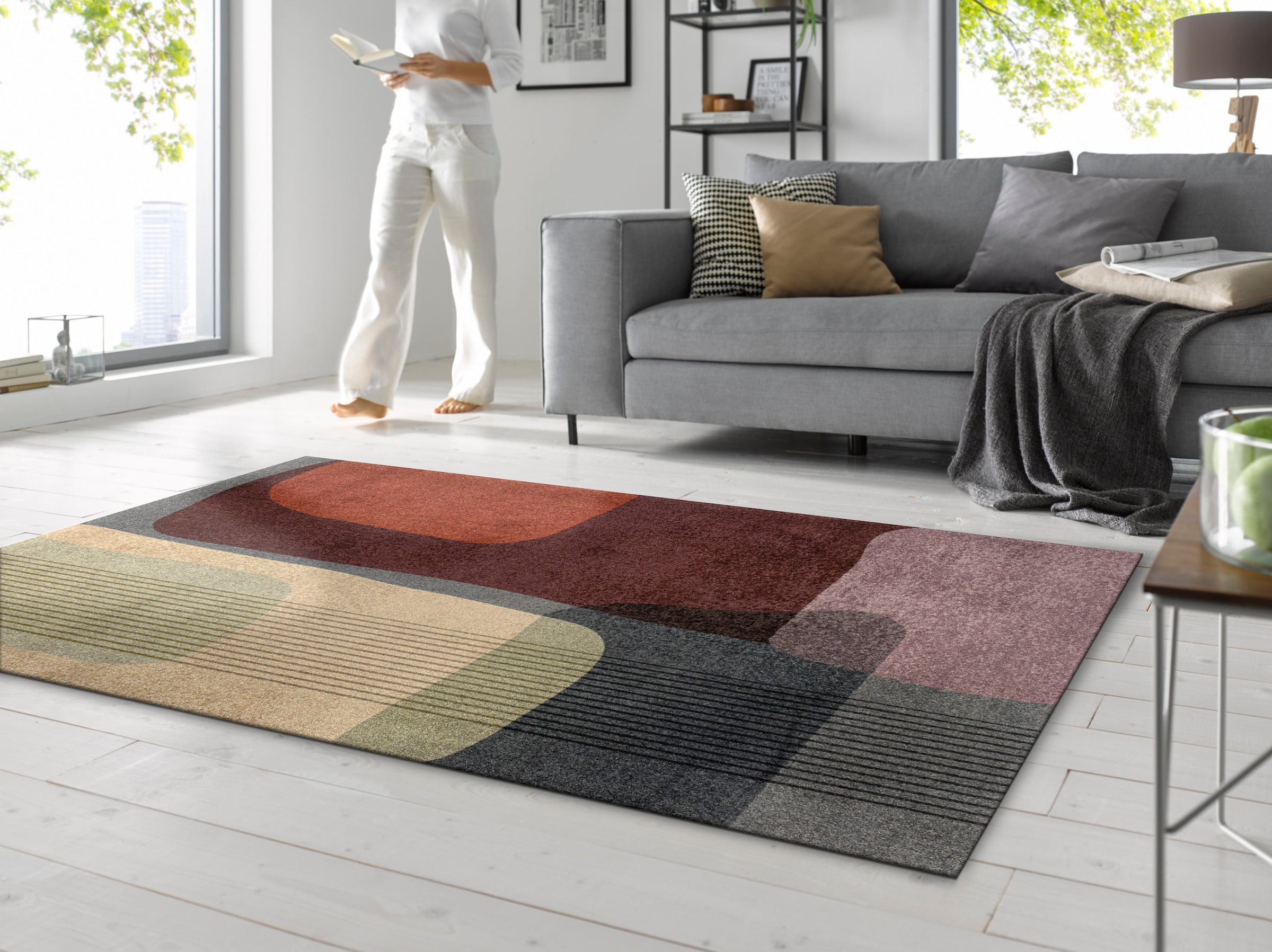 wash+dry by Kleen-Tex Teppich »Arcadia«, rechteckig