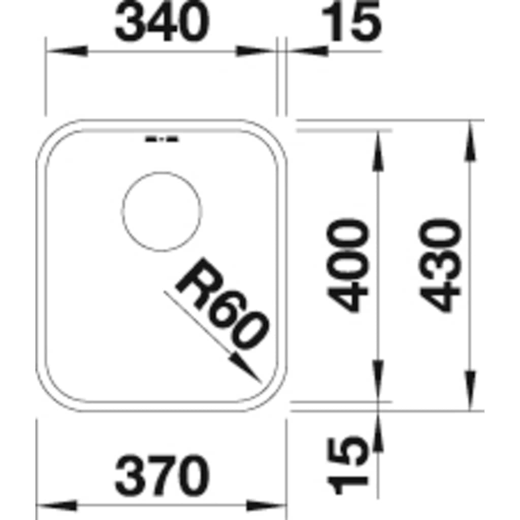 Blanco Küchenspüle »SUPRA 340-U«