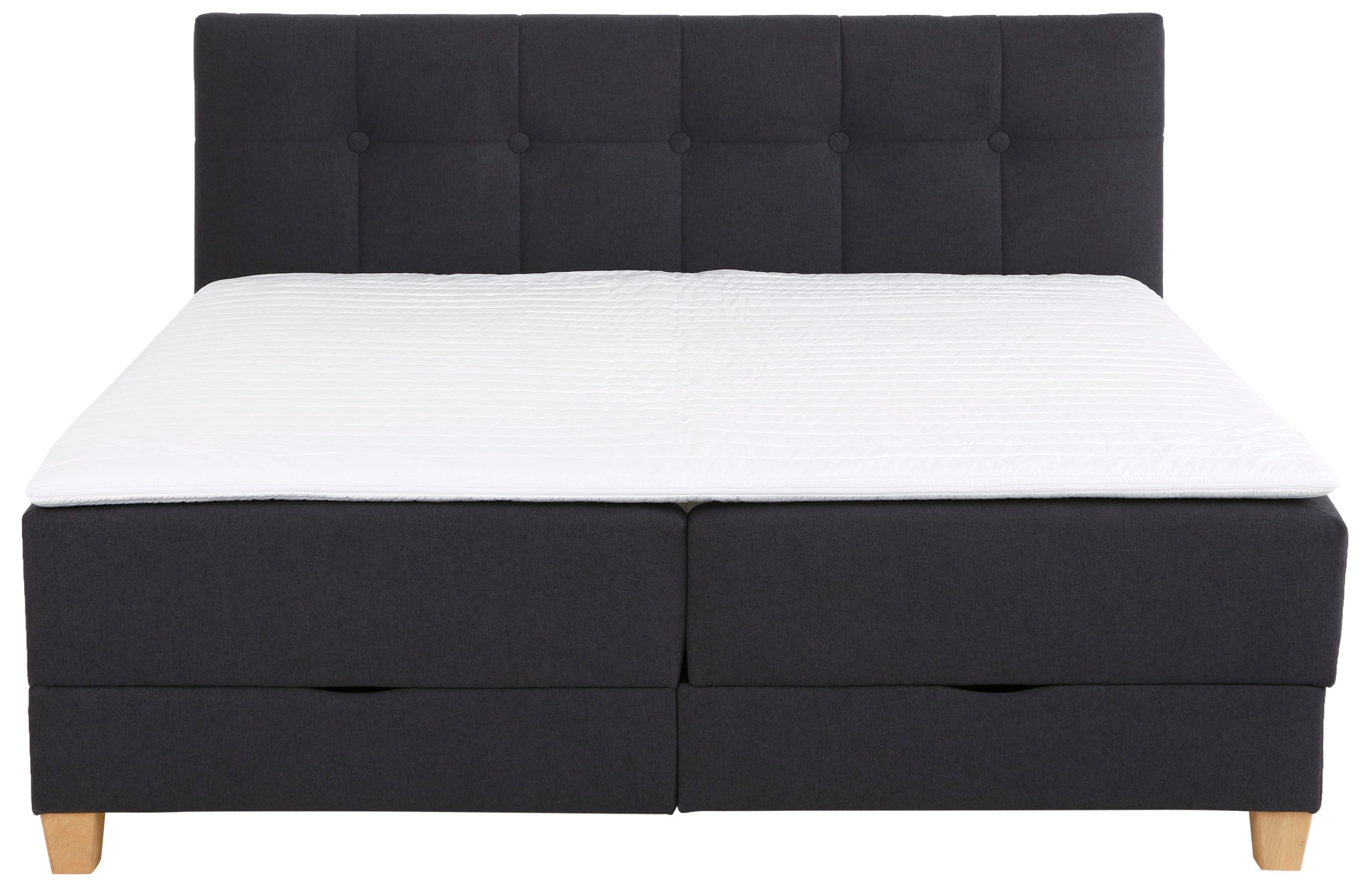 Home affaire Boxbett »Lonrai«, in H2,H3 & H4 und XXL - Überlänge 220cm wählbar, inkl. Topper