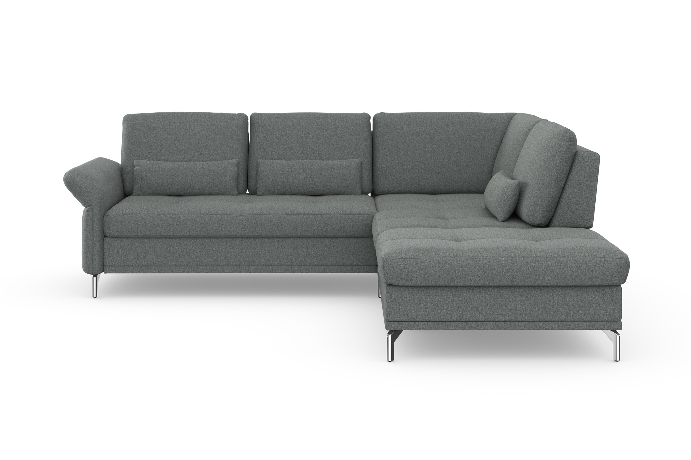 Home affaire Ecksofa "Palm Beach L-Form" Federkern, mit Sitztiefenverstellu günstig online kaufen