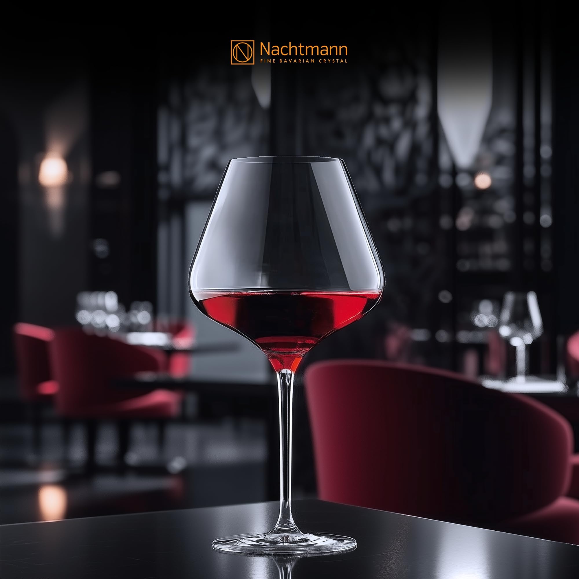 Nachtmann Rotweinglas »Burgundergläser ViNova 840 ml 4er Set transparent«