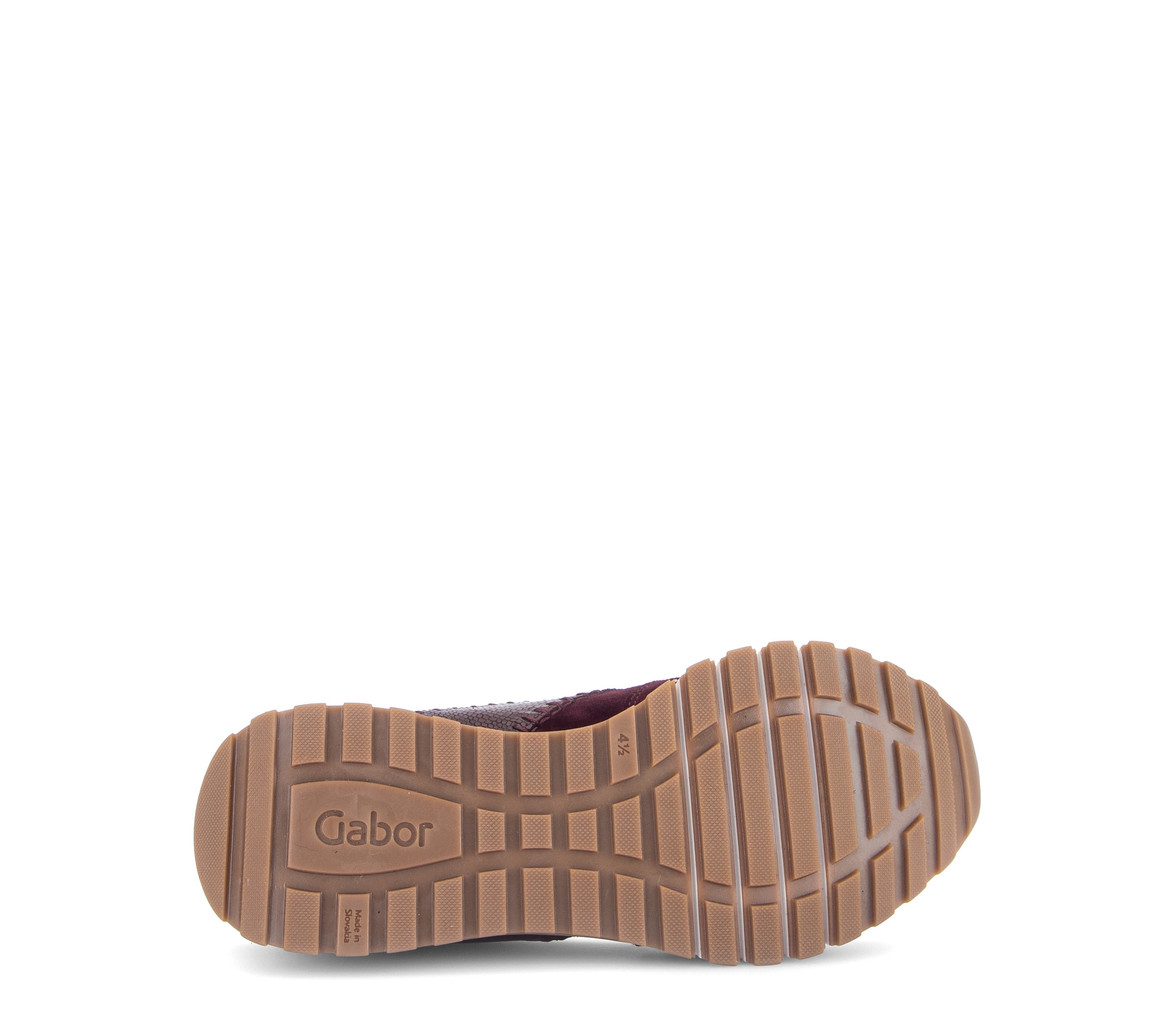 Gabor Keilsneaker  Freizeitschuh, Halbschuh, Kontrastbesatz, Komfortweite H (= sehr weit)