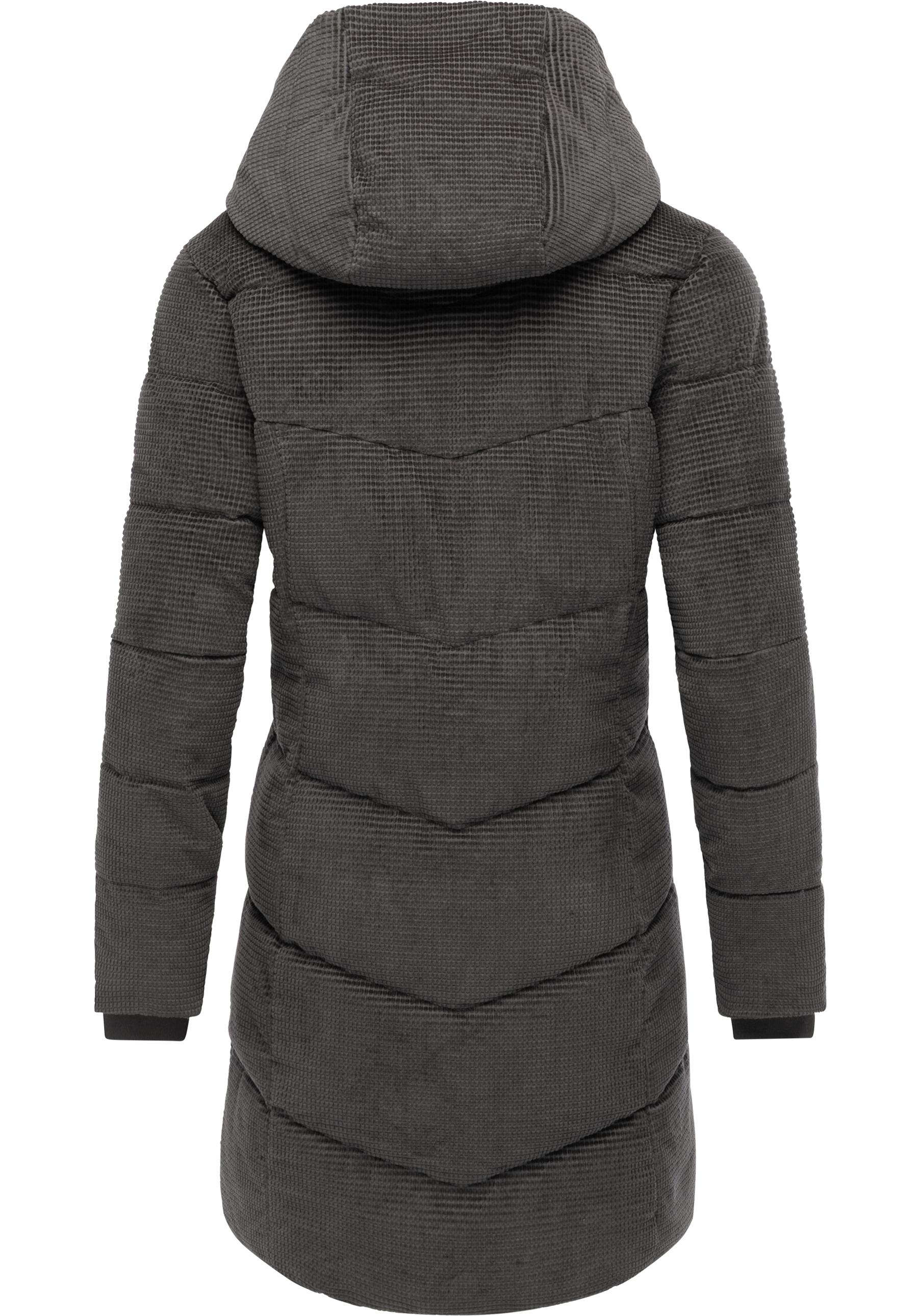 Thumbnail - Ragwear Wintermantel "Pavla Cordy YOUMODO" Wasserdichter Steppmantel in Kord-Optik