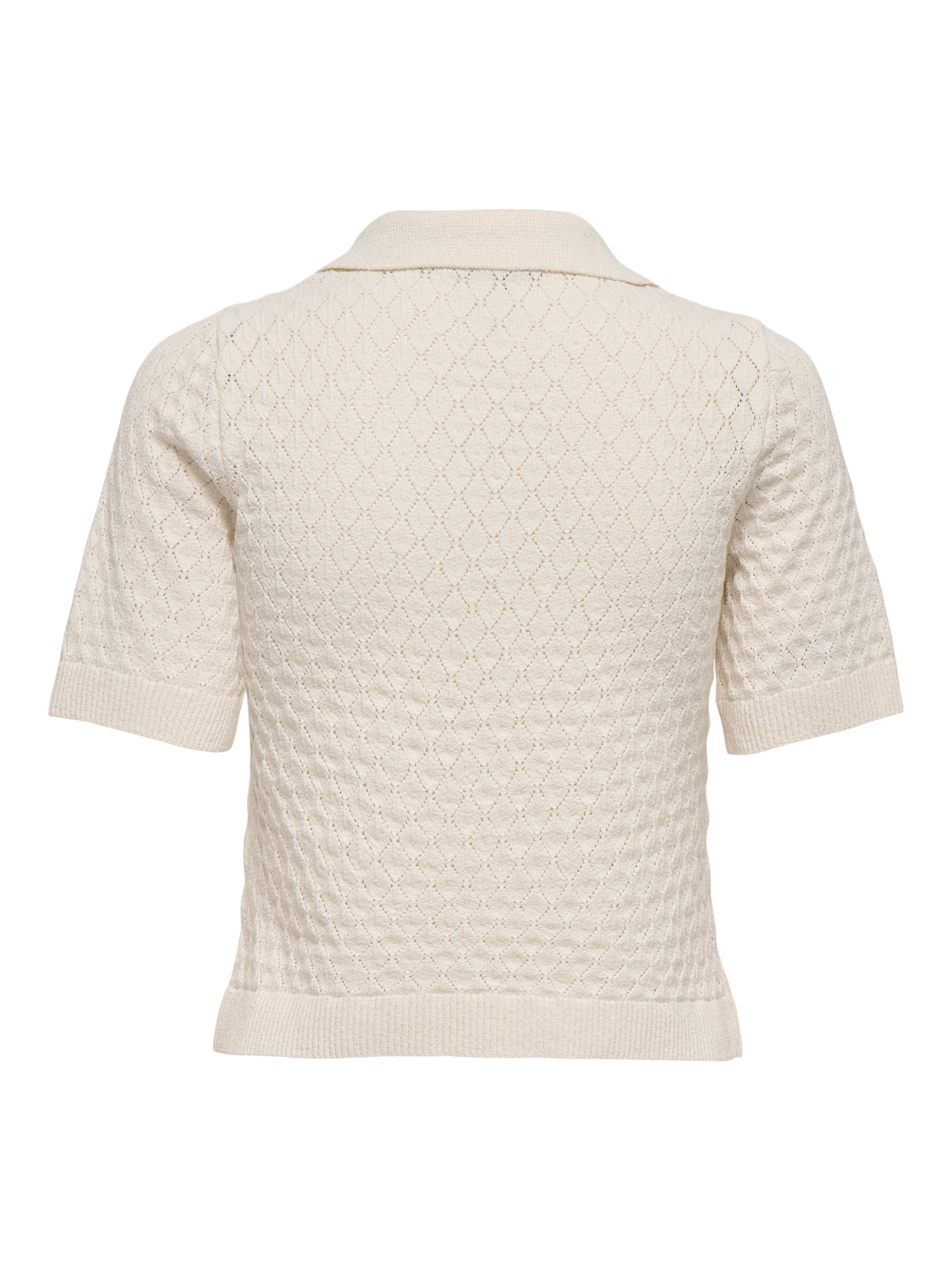 ONLY Poloshirt "ONLCOSIMA SS STRUCTURE POLO KNT NCA" günstig online kaufen