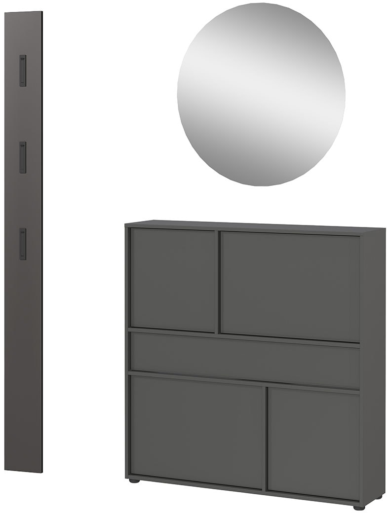 GERMANIA Garderoben-Set "GW-Ameca 2.0" 3 Stk. tlg. Garderoben-Set:Mehrzweck günstig online kaufen
