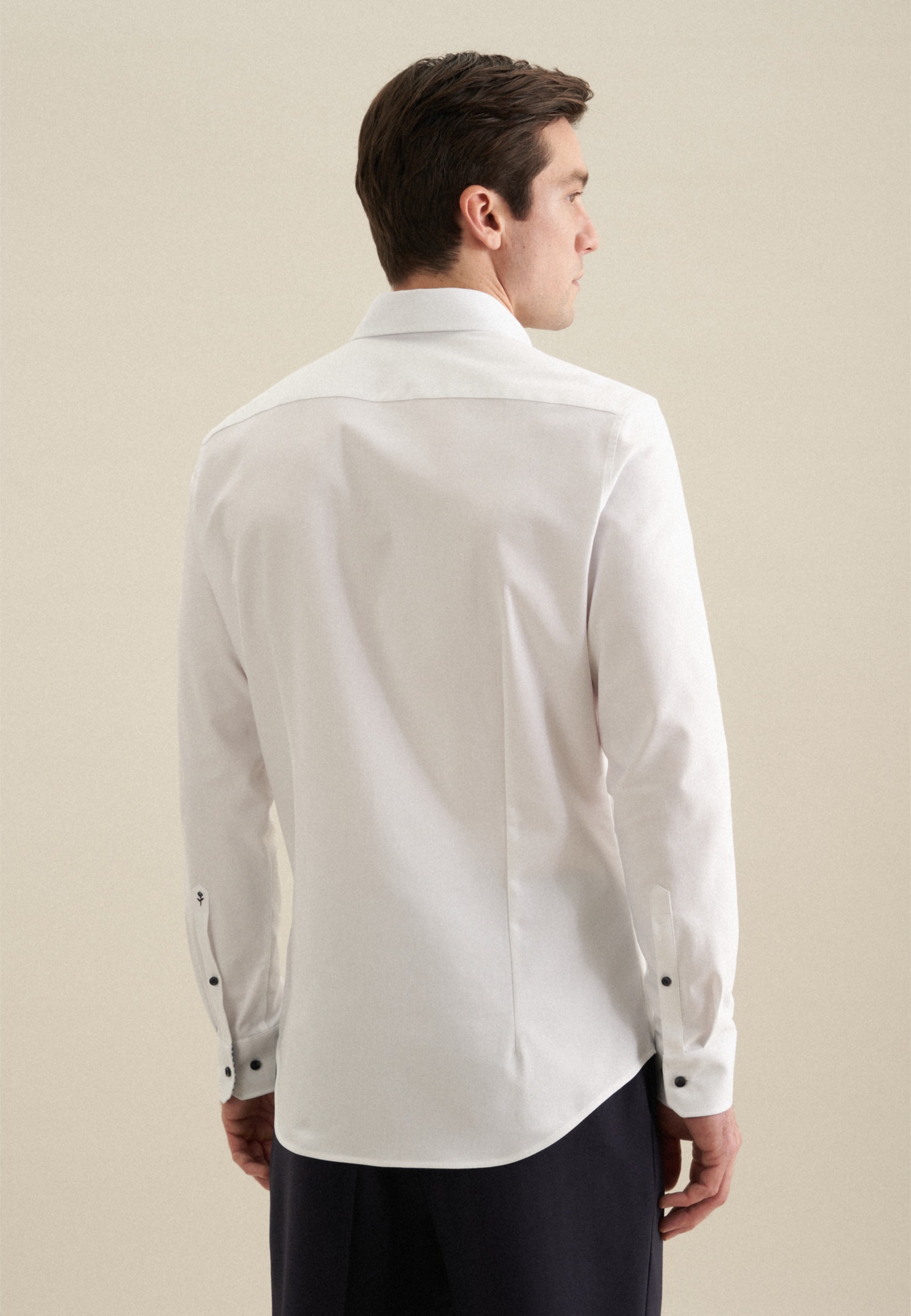 seidensticker Businesshemd »Slim«, Slim Langarm Kentkragen Uni
