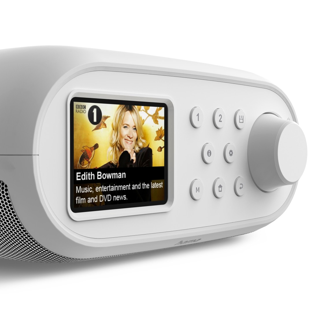 Hama Digitalradio (DAB+) »DAB-Radio (mit Bluetooth, Digitalradio, FM/DAB plus, Radiowecker)«, (5 W), Unterbauradio mit Montagematerial