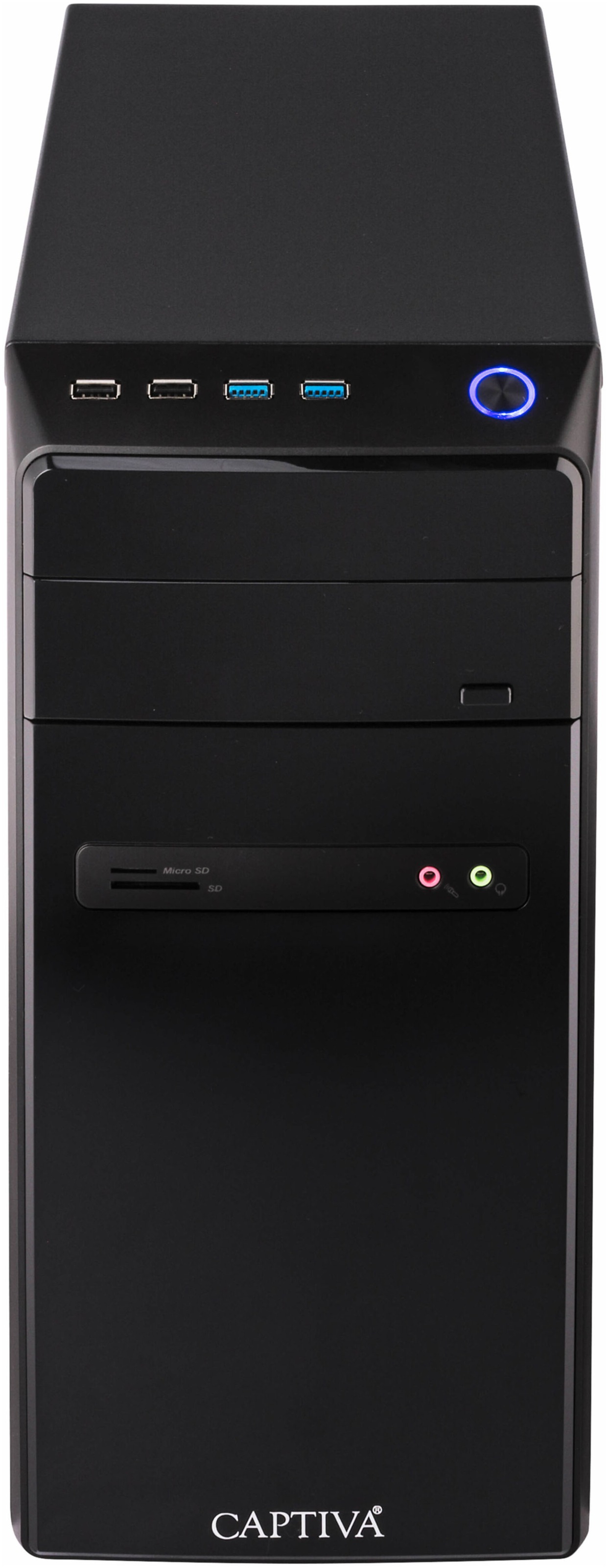 CAPTIVA Business-PC-Komplettsystem »Power Starter R98-537 TFT Bundle« 60,5 ″ AMD Ryzen 7 AMD 8 GB RAM 500 GB SSD