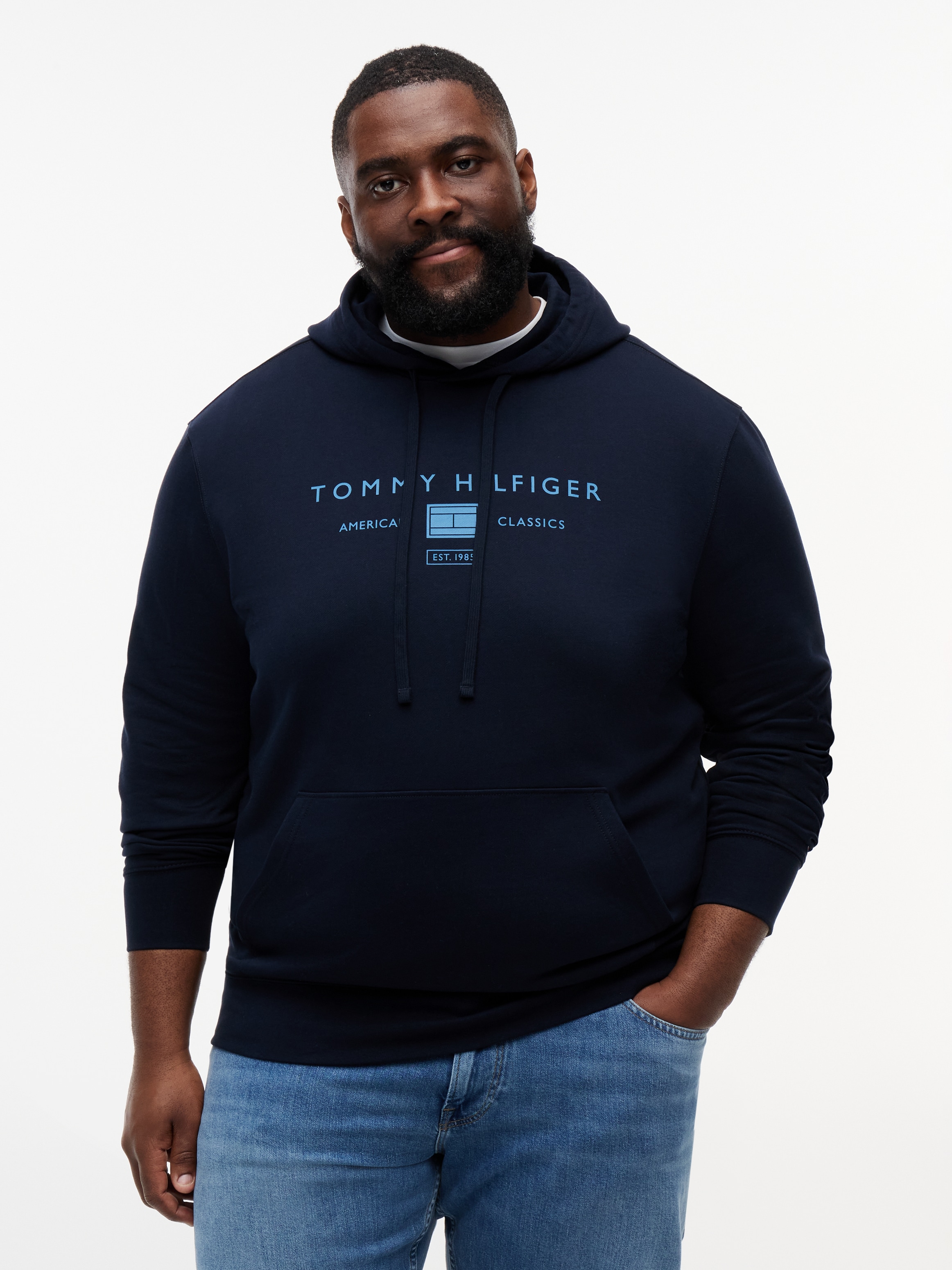 Tommy Hilfiger Big & Tall Hoodie "BT-BRAND L0VE TR MONO STOCK", Große Größe günstig online kaufen