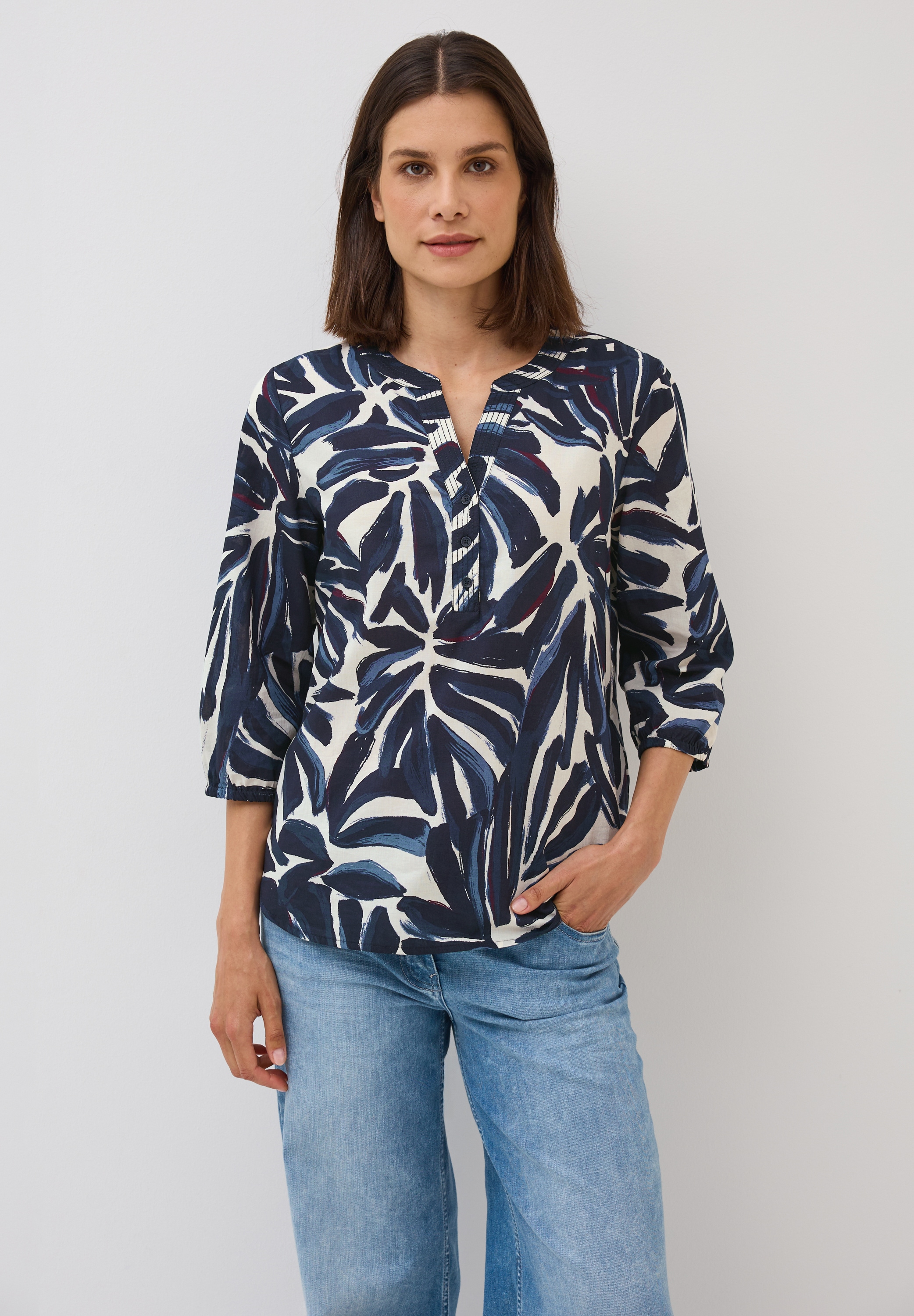 Cecil Chiffonbluse, mit allover Print günstig online kaufen