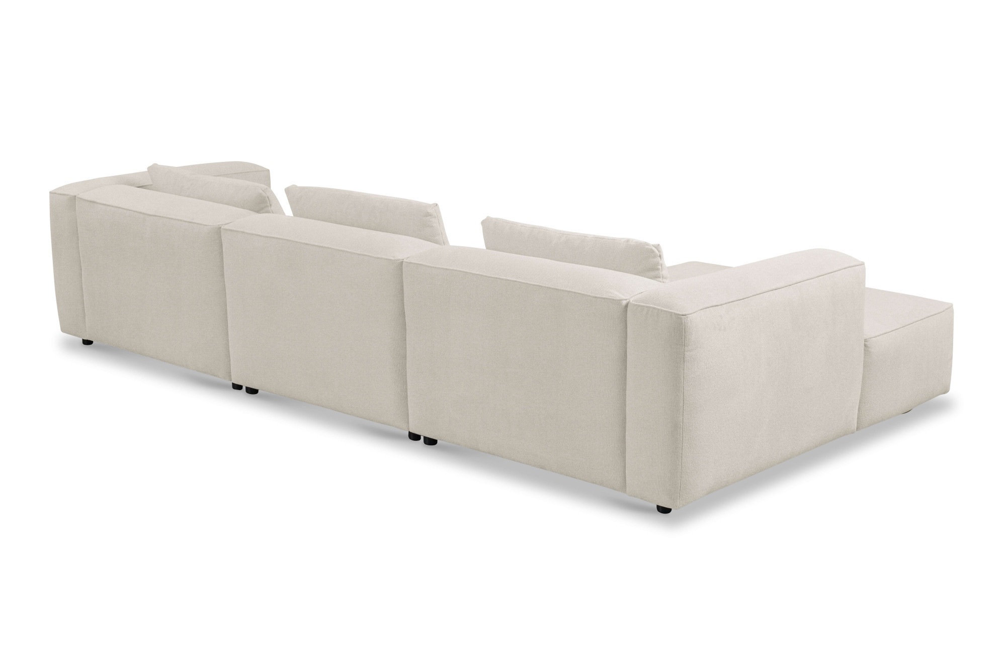 andas Ecksofa »Tvinnet«, Breite 317 cm, extra tiefe Sitzfläche, kubisches Sitzvergnügen