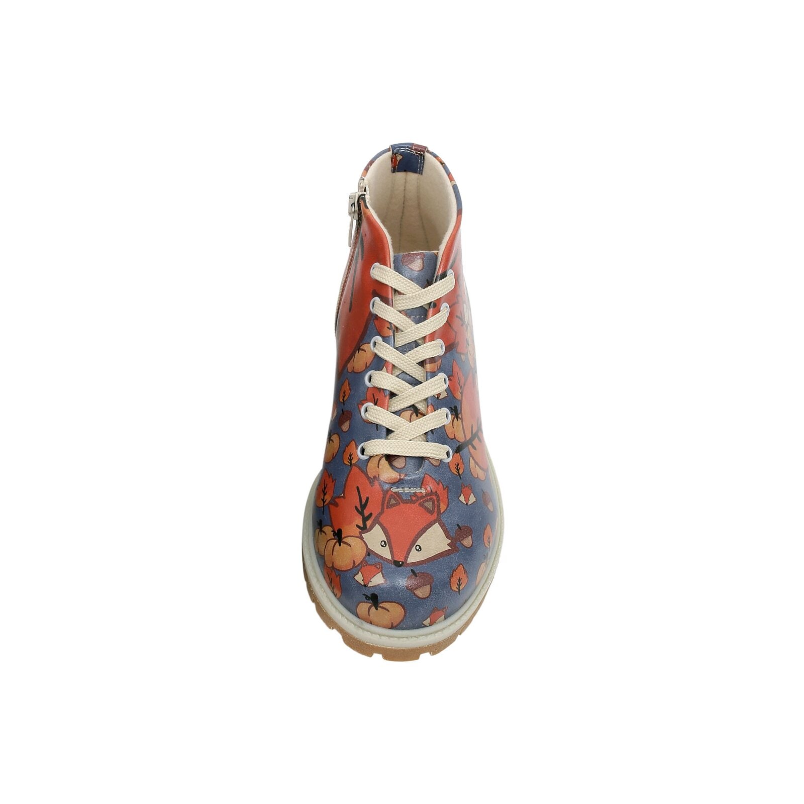 DOGO Shortcut Boots Hedge-Hug Ankle Boots Blue/Orange Size 39 3