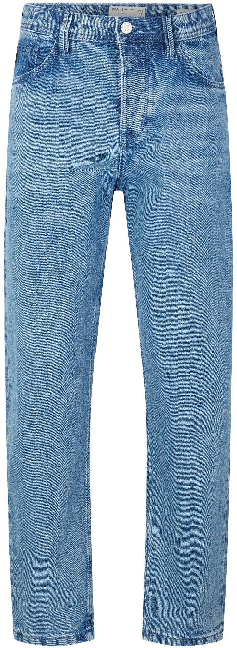 TOM TAILOR Denim Loose-fit-Jeans aus reiner Baumwolle GE8225