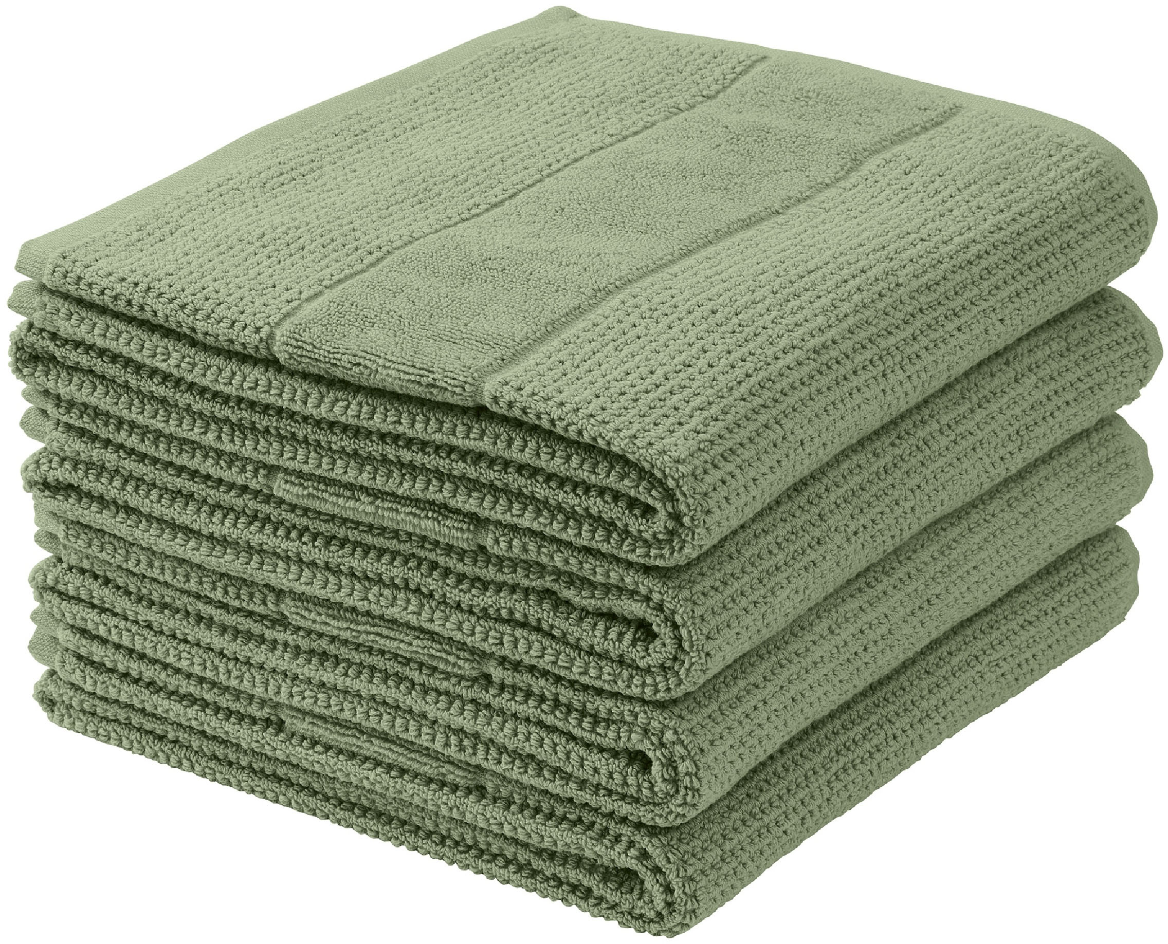 Schiesser Handtücher "Turin aus 100% Baumwolle in dezenter Reiskornoptik" MADE IN GREEN by OEKO-TEX